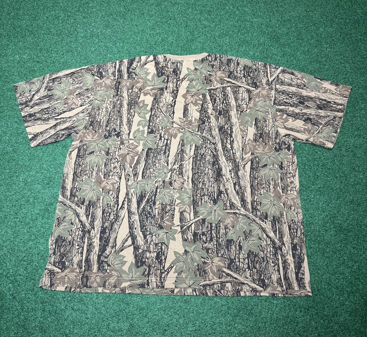 Realtree Vintage Camo Tee Boxy Relaxed XL Realtree 25x29 T Shirt Size US XL / EU 56 / 4 - 2 Thumbnail