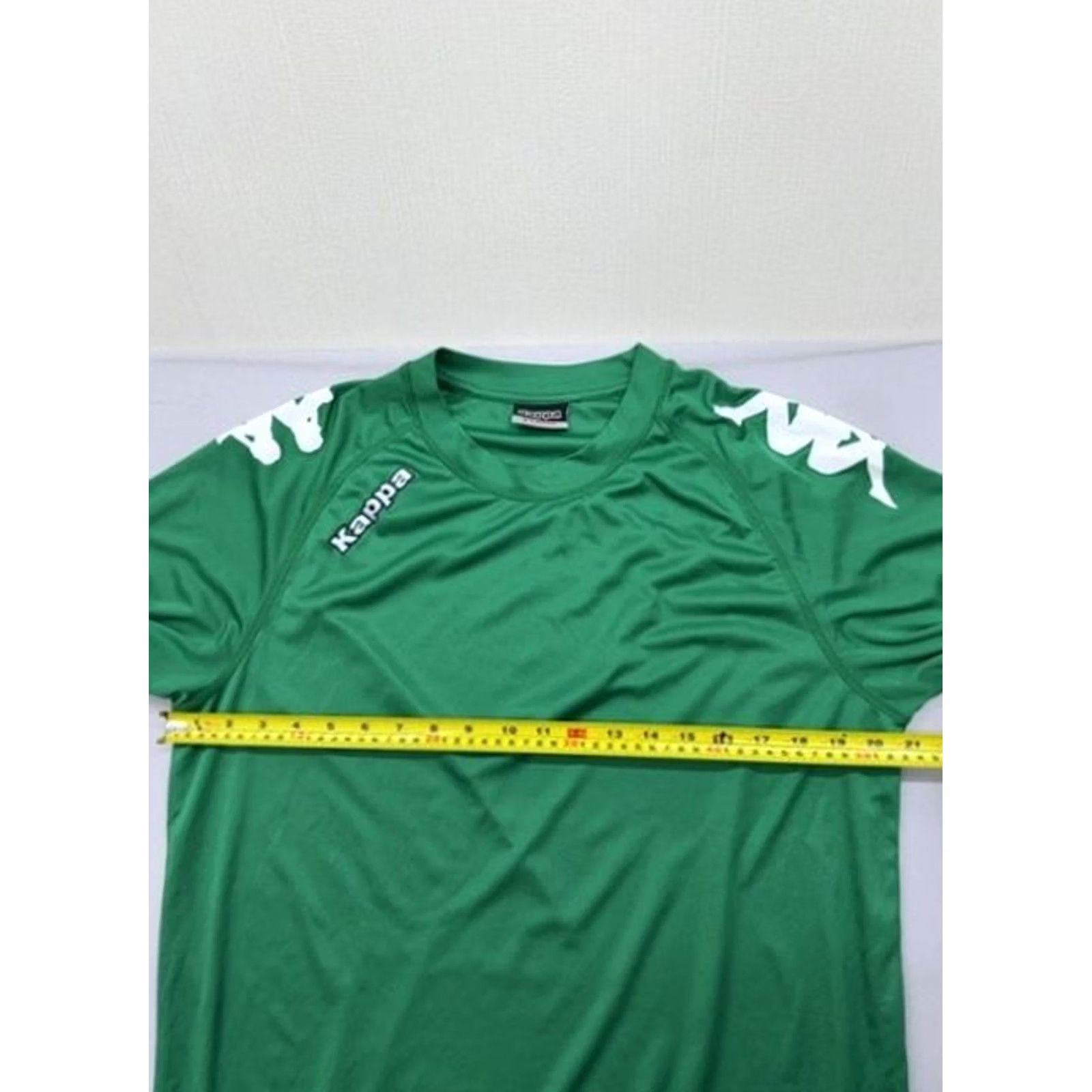 Kappa Kappa Green XL Short Sleeve Shirt Unisex 100% Polyester Crew Neck T-Shirt Size US XL / EU 56 / 4 - 7 Thumbnail