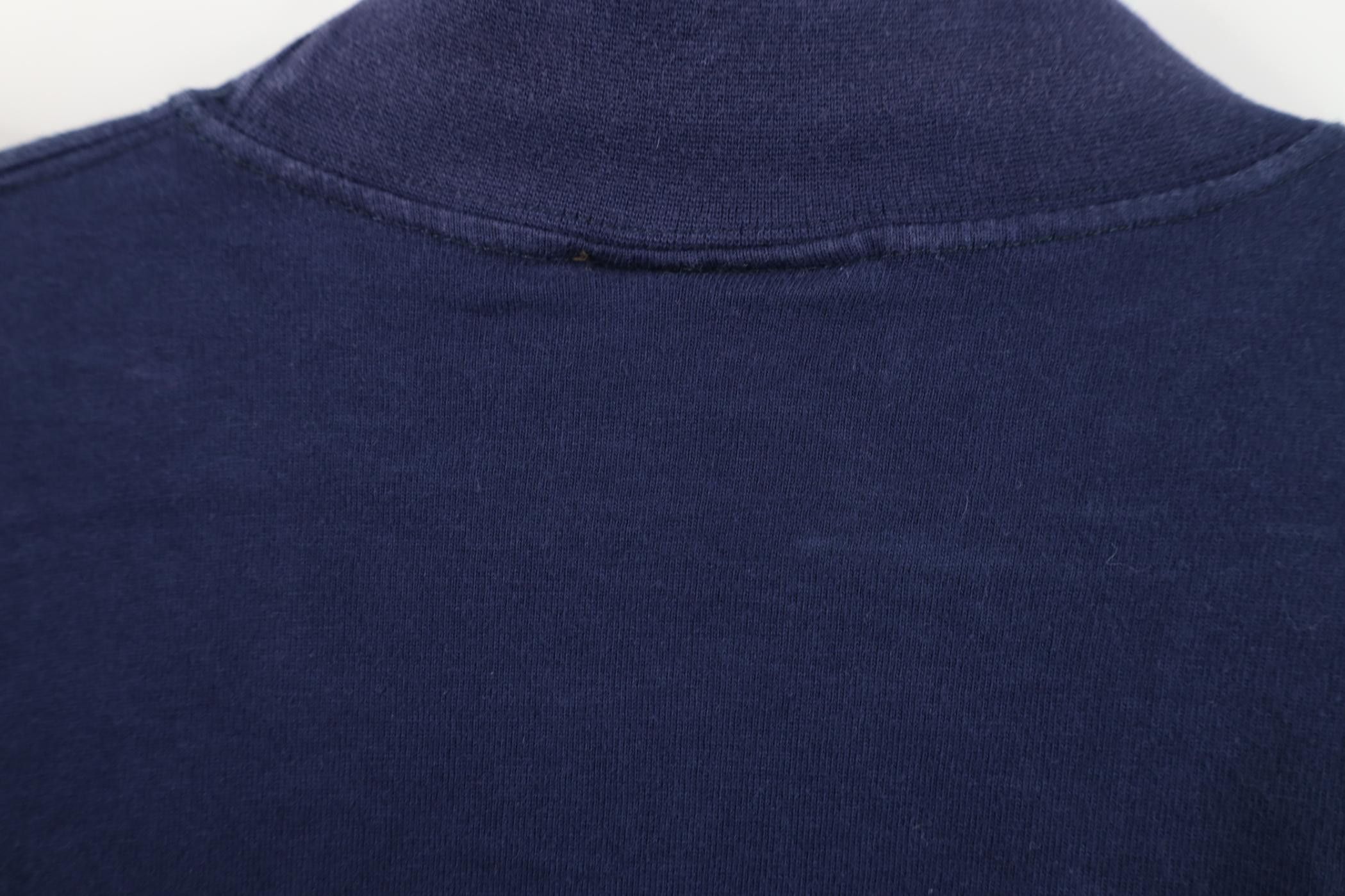 Russell Athletic Vintage 90s Y2K Russell Athletic Blank Mock Neck T-Shirt Size US M / EU 48-50 / 2 - 9 Thumbnail