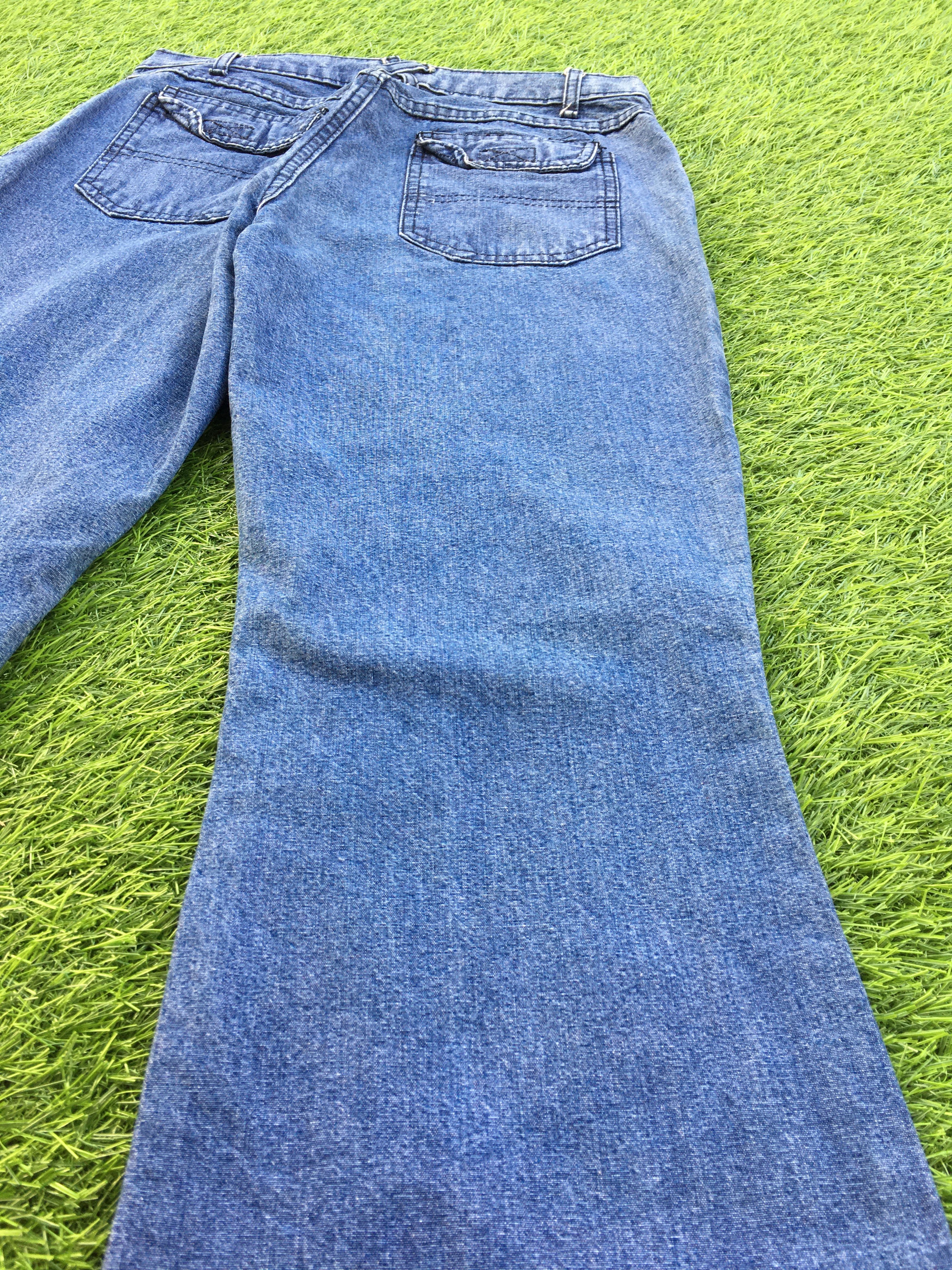 Vintage Bush Pant Casual Bootcut Jeans D-1040 Size 26" / US 2 / IT 38 - 7 Thumbnail