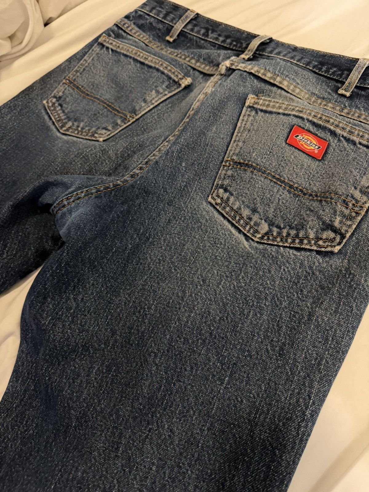 Dickies Vintage Dickies Worn Straight Leg Denim Size US 32 / EU 48 - 2 Thumbnail