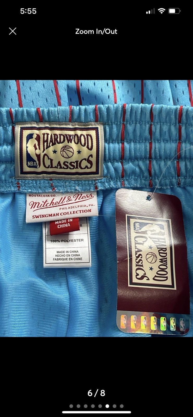 Mitchell & Ness Chicago Bulls Hardwood Classic Reload Swingman Shorts Size US 34 / EU 50 - 6 Thumbnail