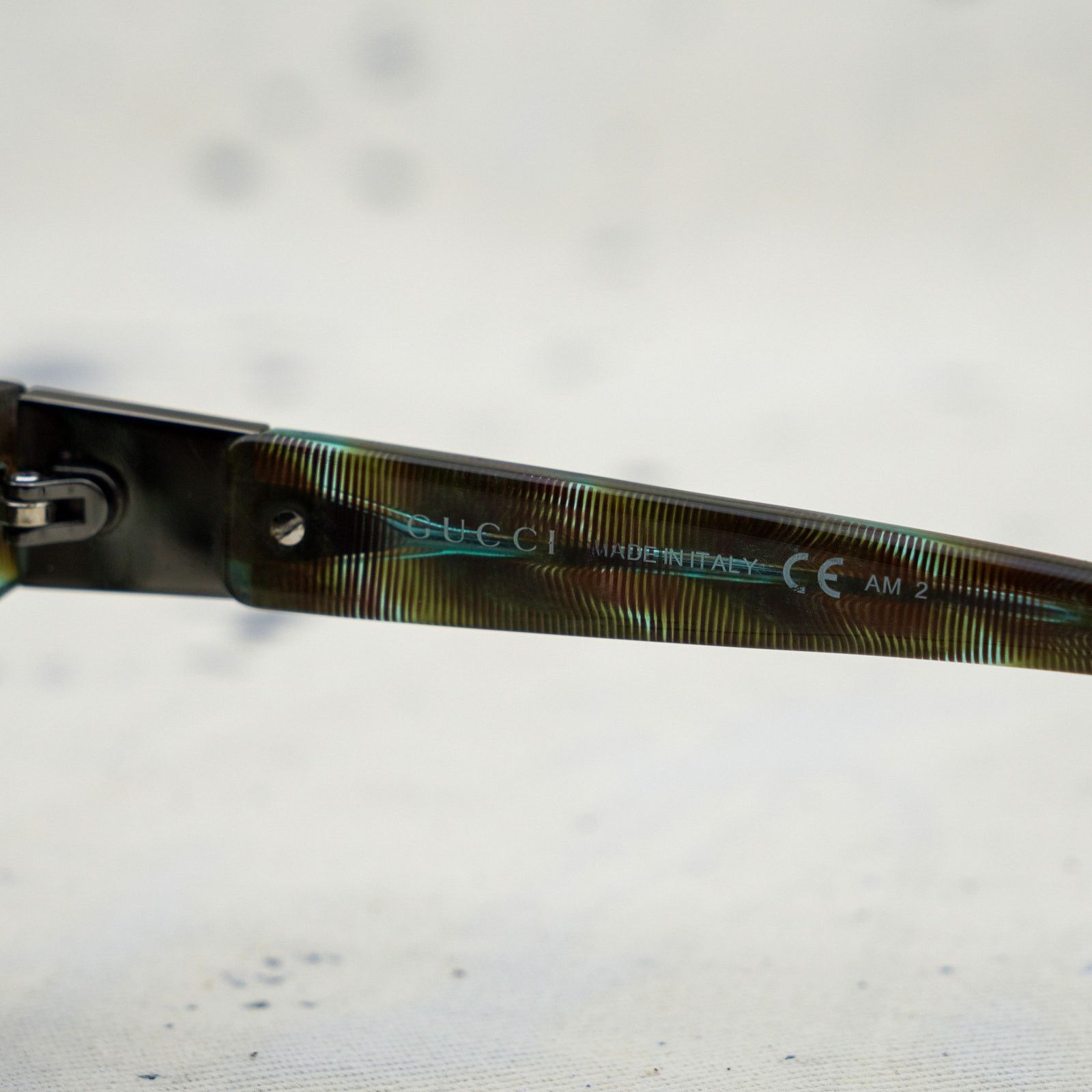 Gucci Vintage gucci gg 3208 logo brown gradient square sunglasses Size ONE SIZE - 6 Thumbnail