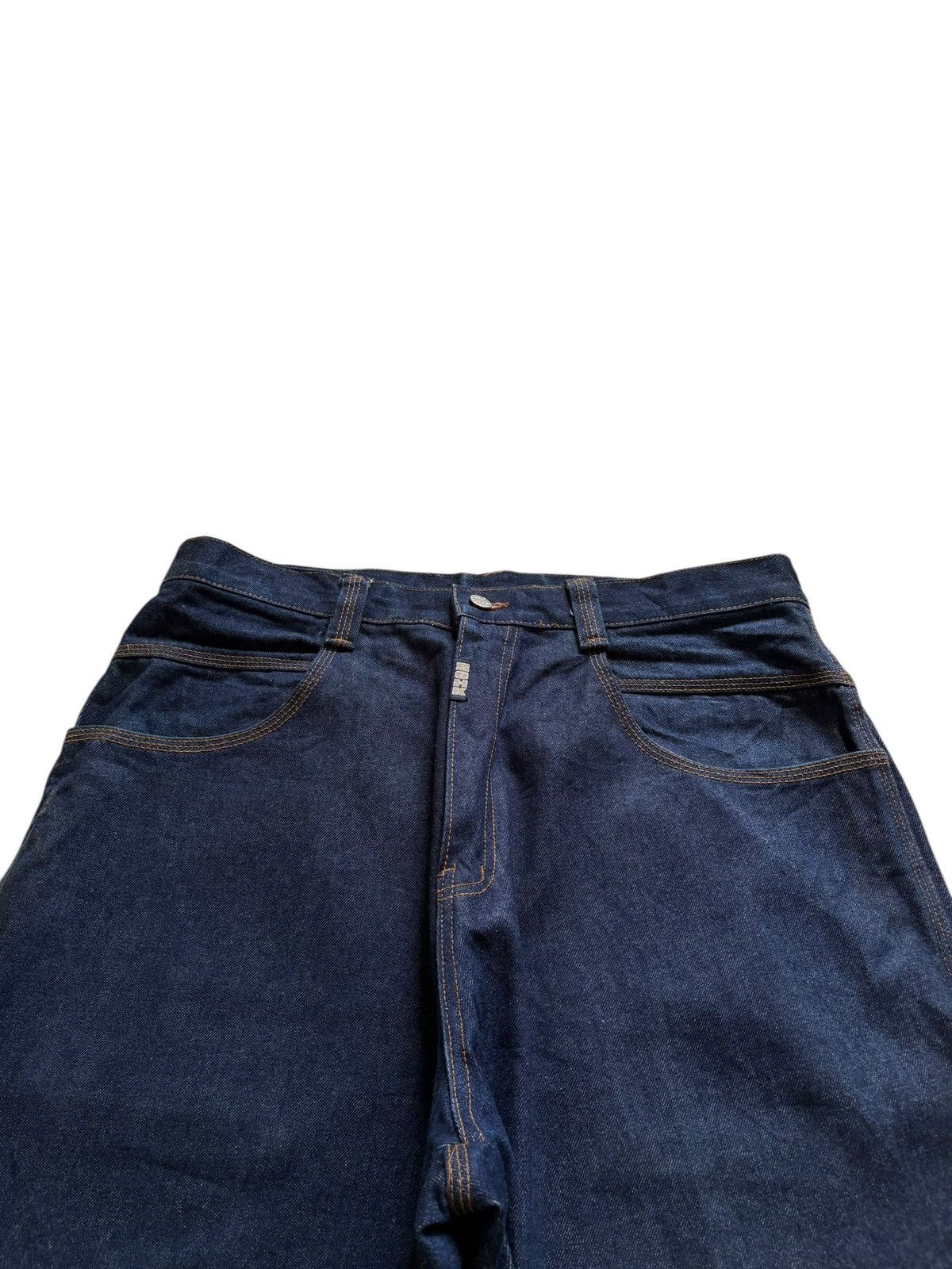 JNCO Vintage School of Hard Knocks Carpenter Baggy Jean Shorts Size US 35 - 4 Thumbnail