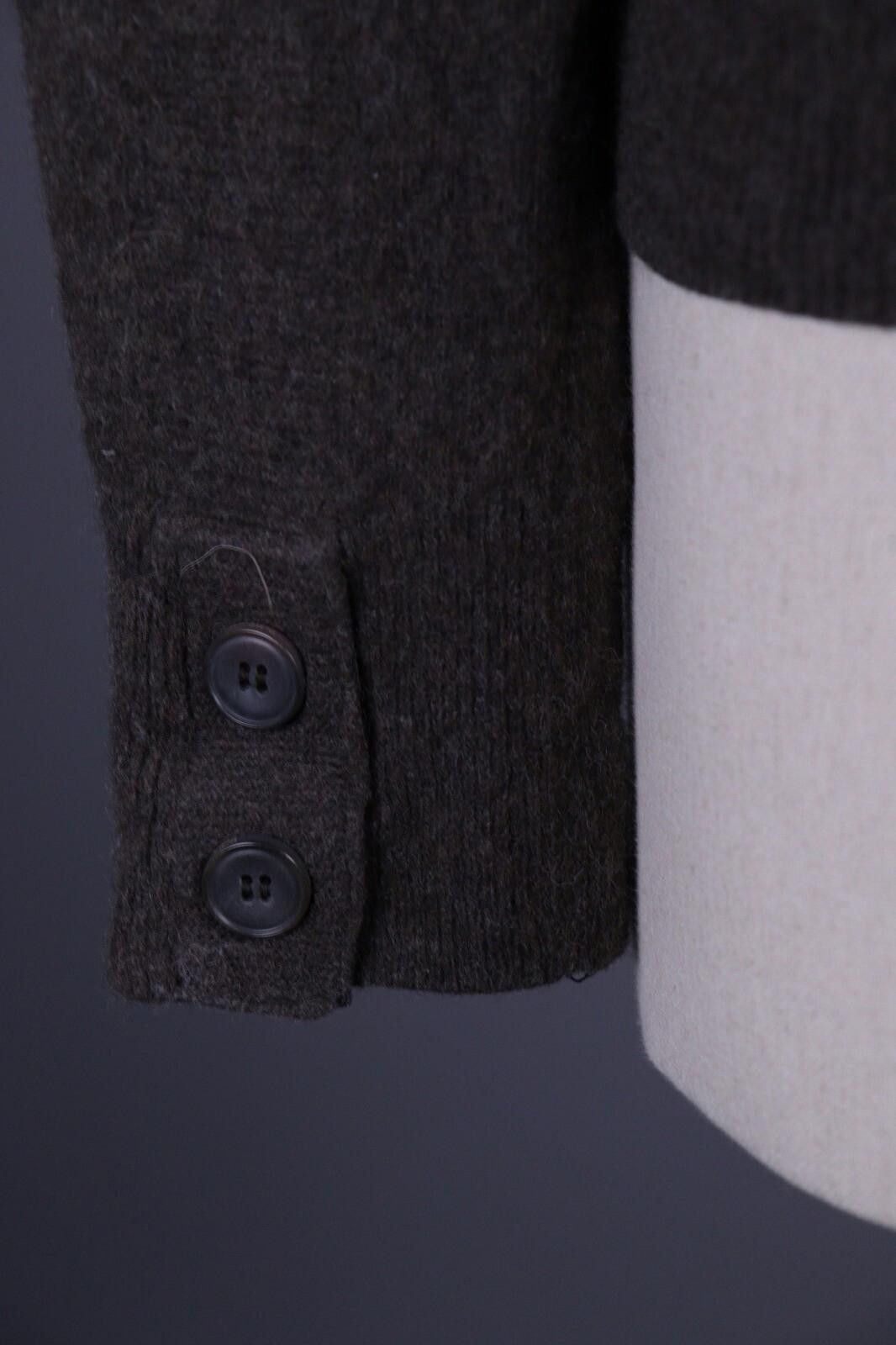 Nudie Jeans NUDIE JEANS CO Brown Wool Knit Cardigan Sweater Size S Size S / US 4 / IT 40 - 11 Thumbnail