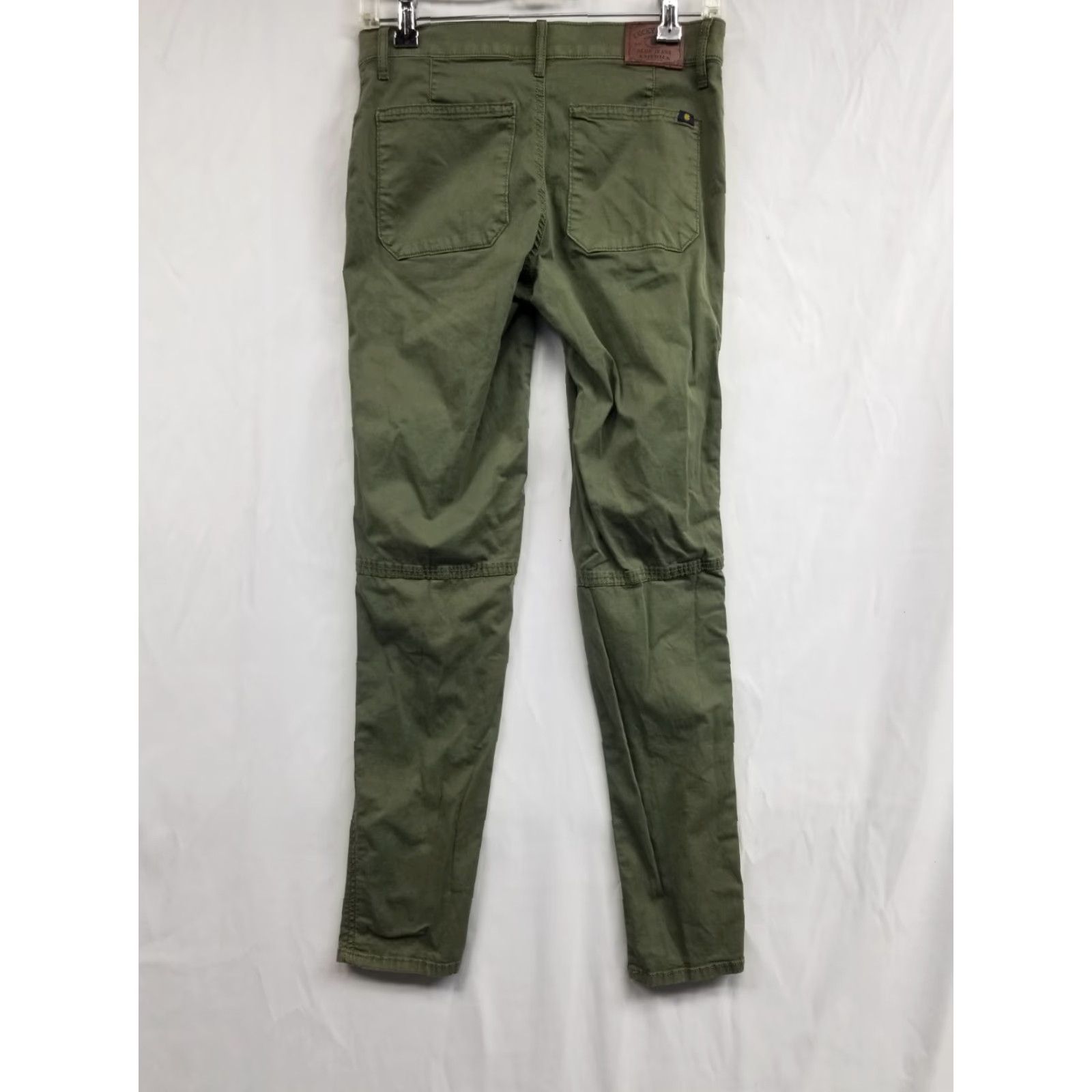 Lucky Brand Lucky Brand Pants Women's Cargo Mid Rise Army Green Size 00/24 Size 24" / US 00 / IT 34 - 2 Thumbnail