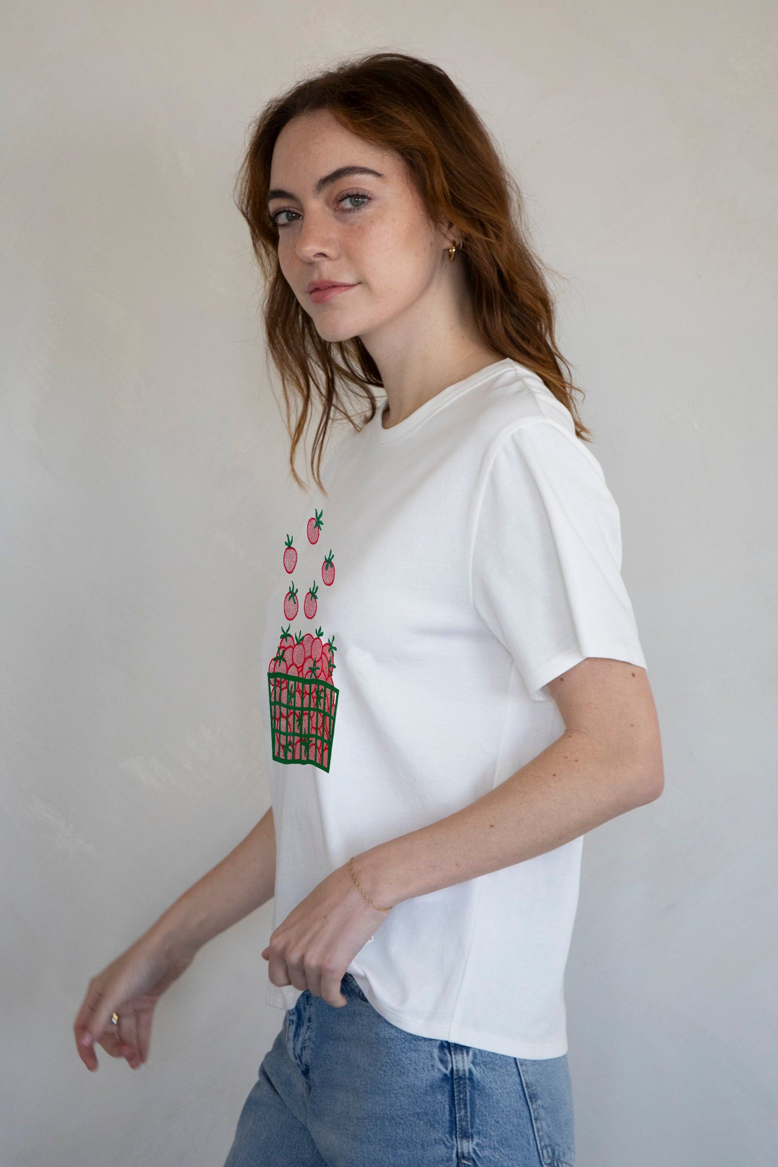 The Unbranded Brand Tomato Shirt, Vegetable Shirt, Foodie Gardening Gift Size L / US 10 / IT 46 - 3 Thumbnail