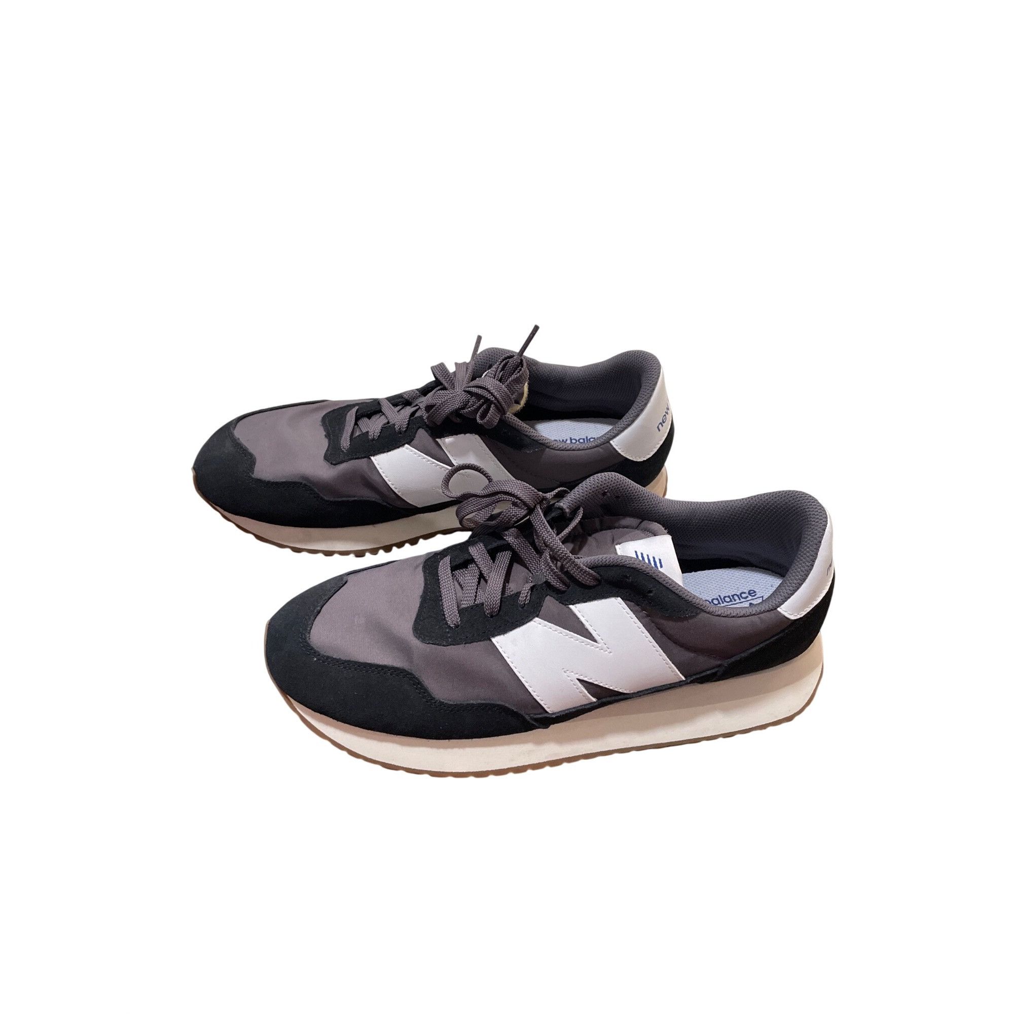 New Balance New Balance 237 mens gray black suede athletic sneakers sz 1 Size US 11.5 / EU 44-45 - 4 Thumbnail