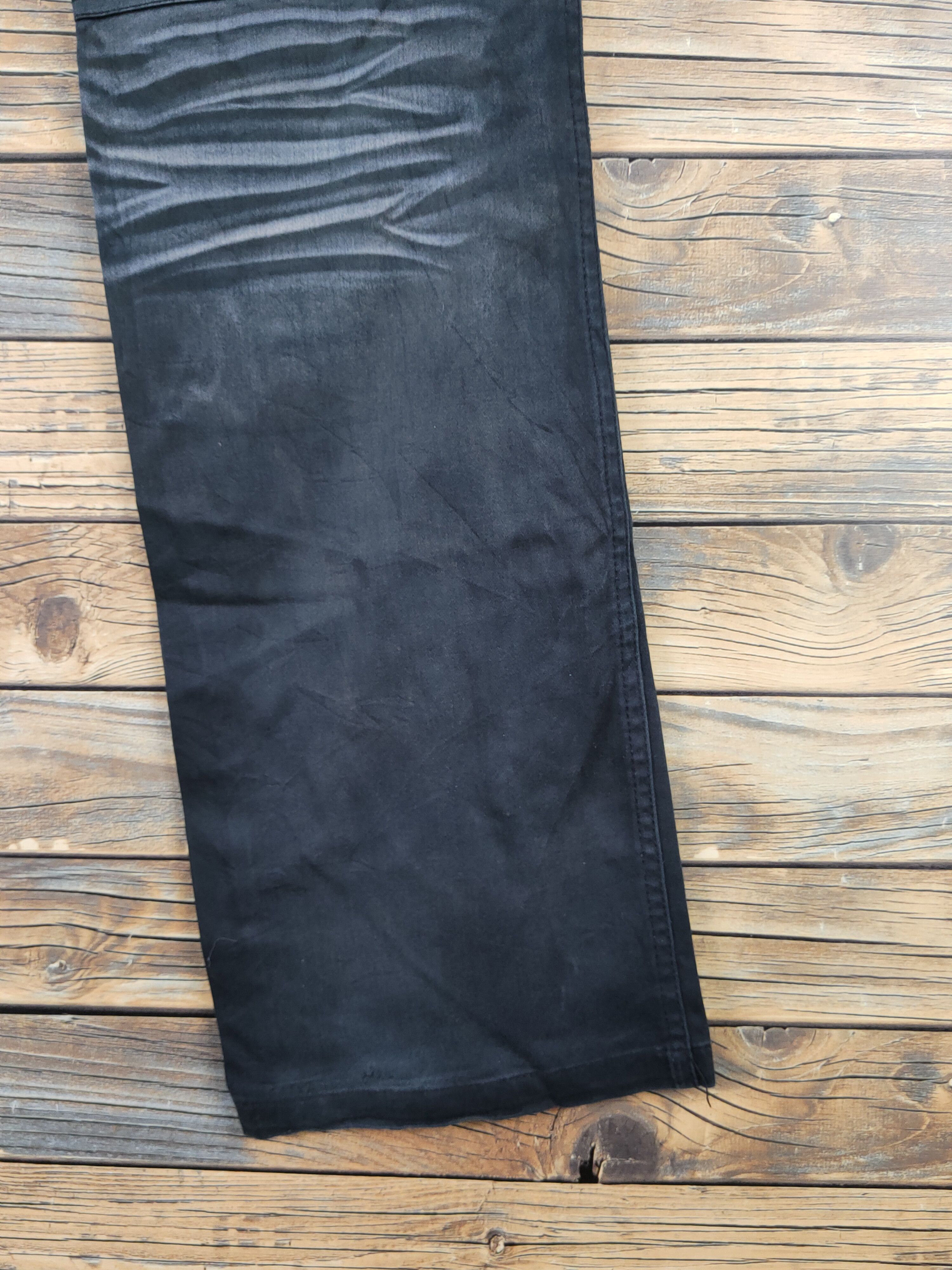 LOWBOX Lowbox Black faded Multipocket Tactical Cargo Pants #W1311 Size US 32 / EU 48 - 12 Thumbnail