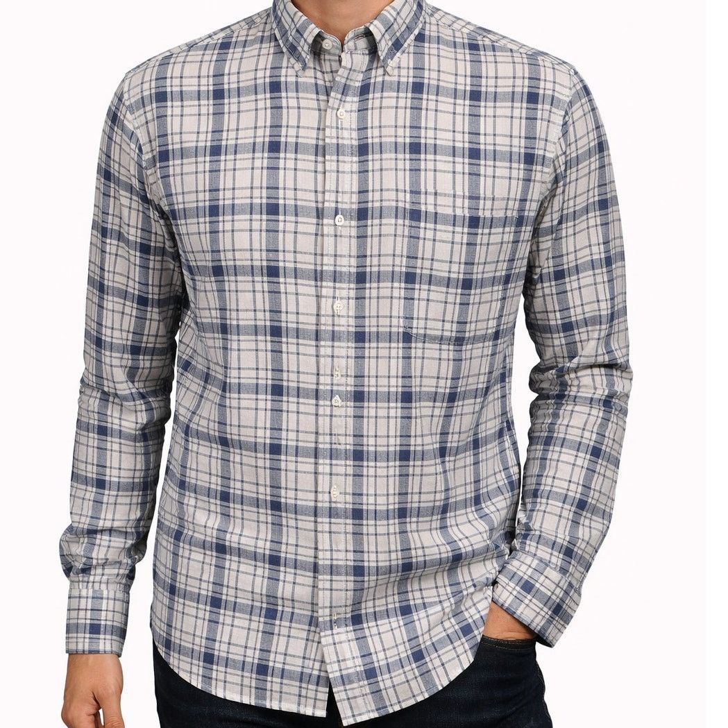 J.Crew NWT J. Crew Shirt Men M Long Sleeves Button up Plaid Checks Size US M / EU 48-50 / 2 - 1 Thumbnail