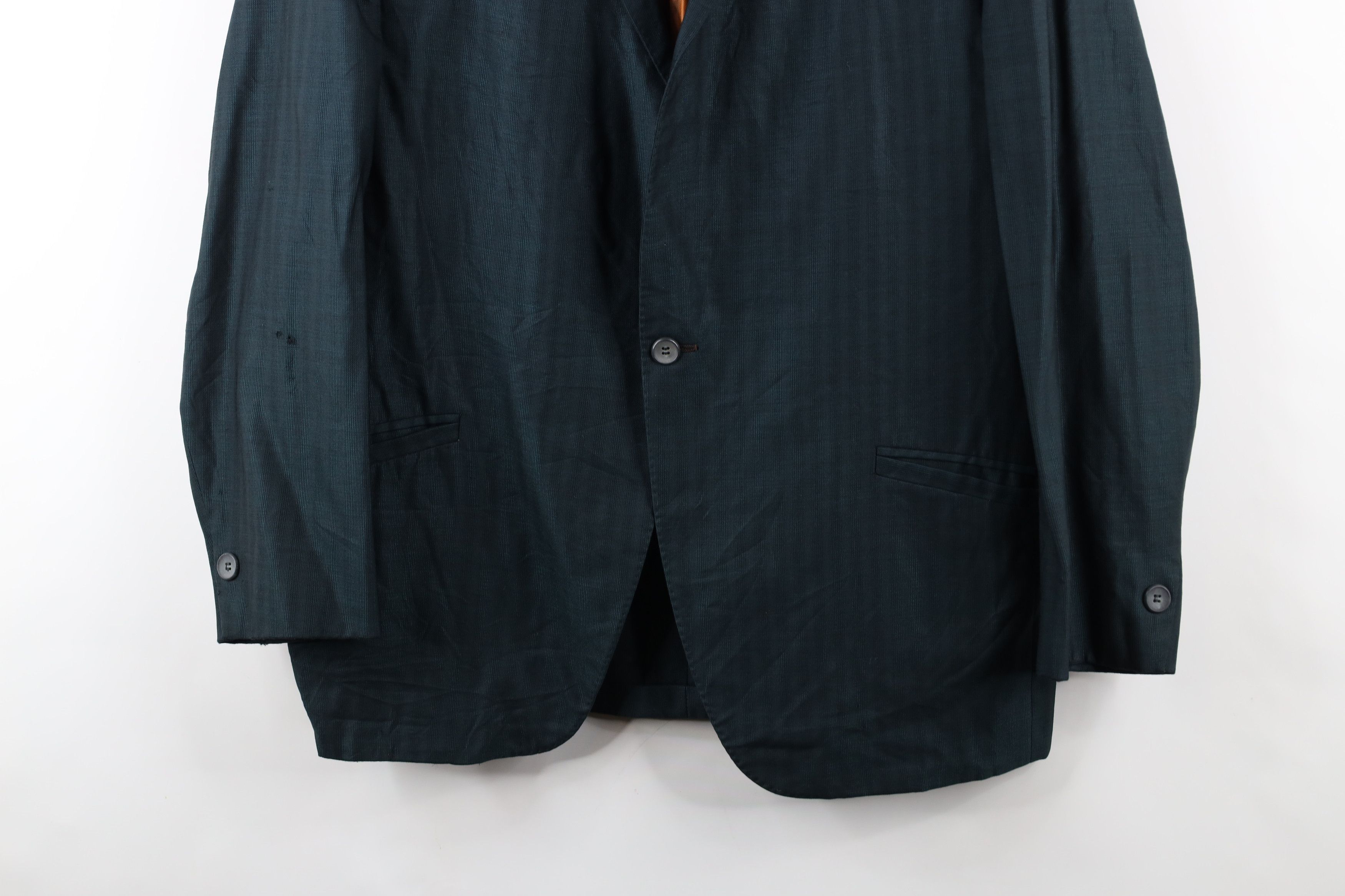 Vintage Vintage 50s 60s Streetwear Rayon Blend Suit Coat Jacket USA Size US L / EU 52-54 / 3 - 3 Thumbnail