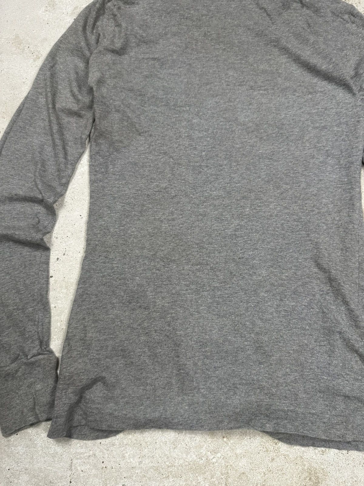 Dolce & Gabbana 2010s Dolce & Gabbana Catholic Grey Long Sleeve Tee Size S / US 4 / IT 40 - 12 Thumbnail
