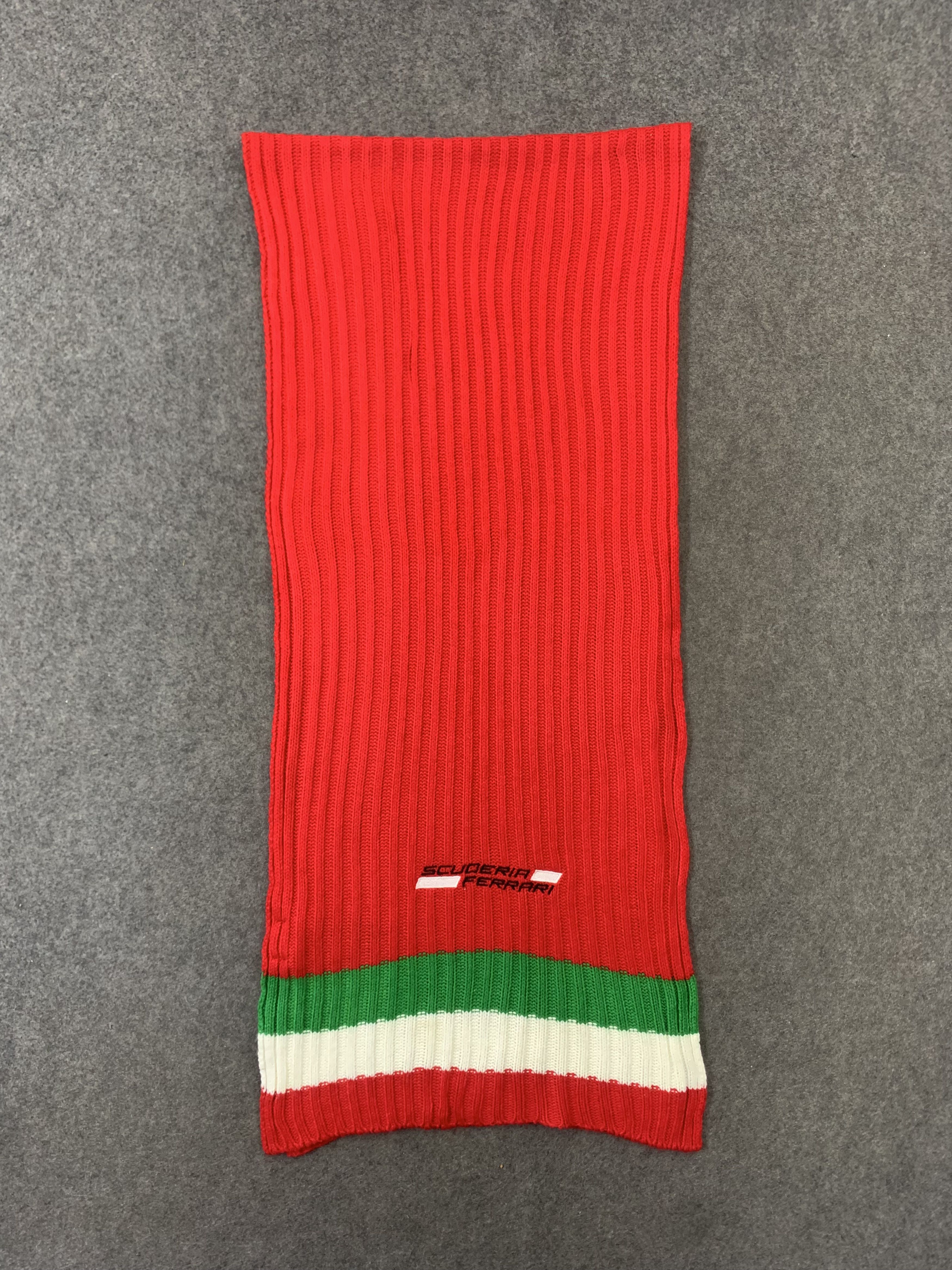 Ferrari Ferrari Scarf Wool Muffler Neck Wrap BL9317 Size ONE SIZE - 3 Thumbnail