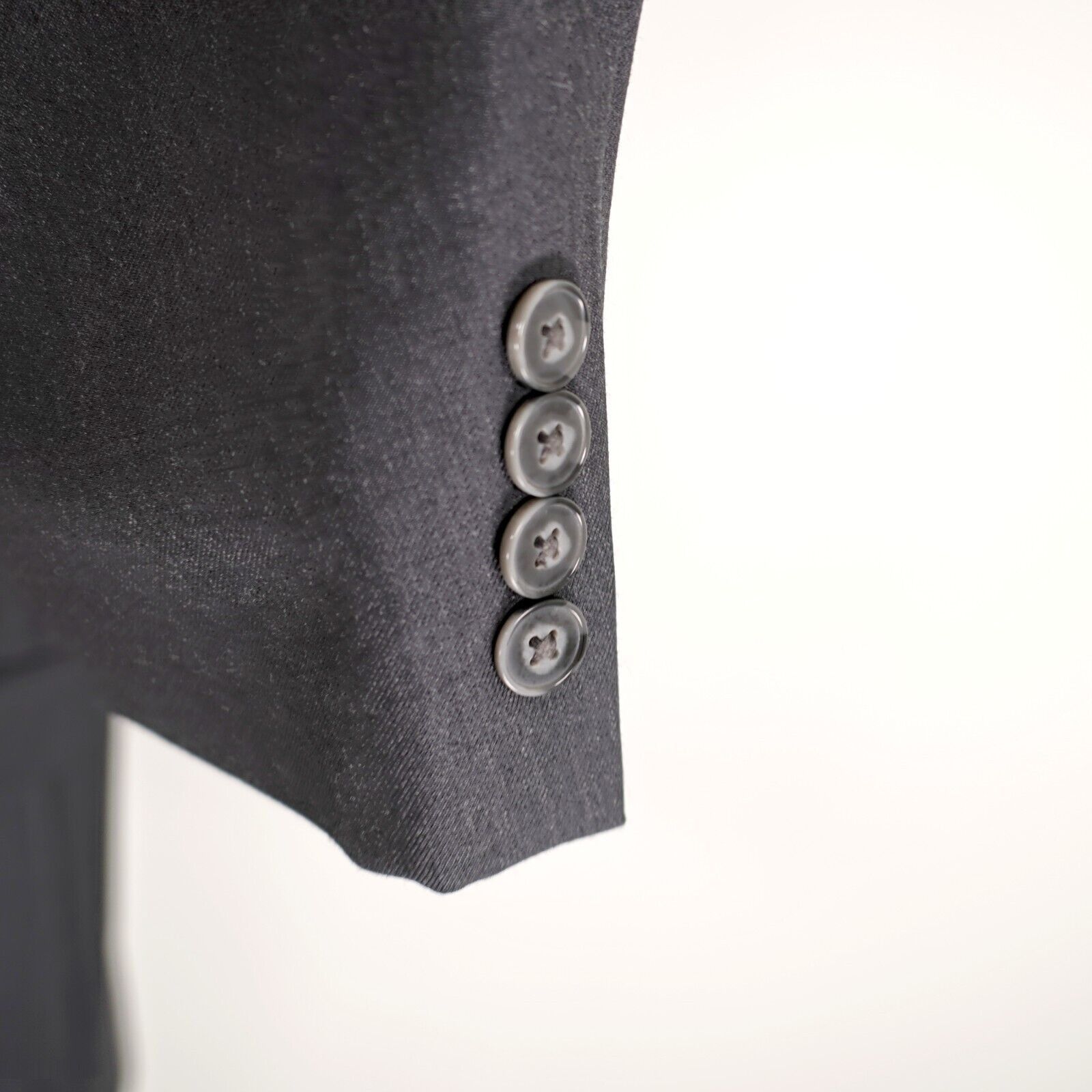 Calvin Klein Calvin Klein Wool Gray 2 Button Blazer 40S Tagged 42R Size 40S - 3 Thumbnail