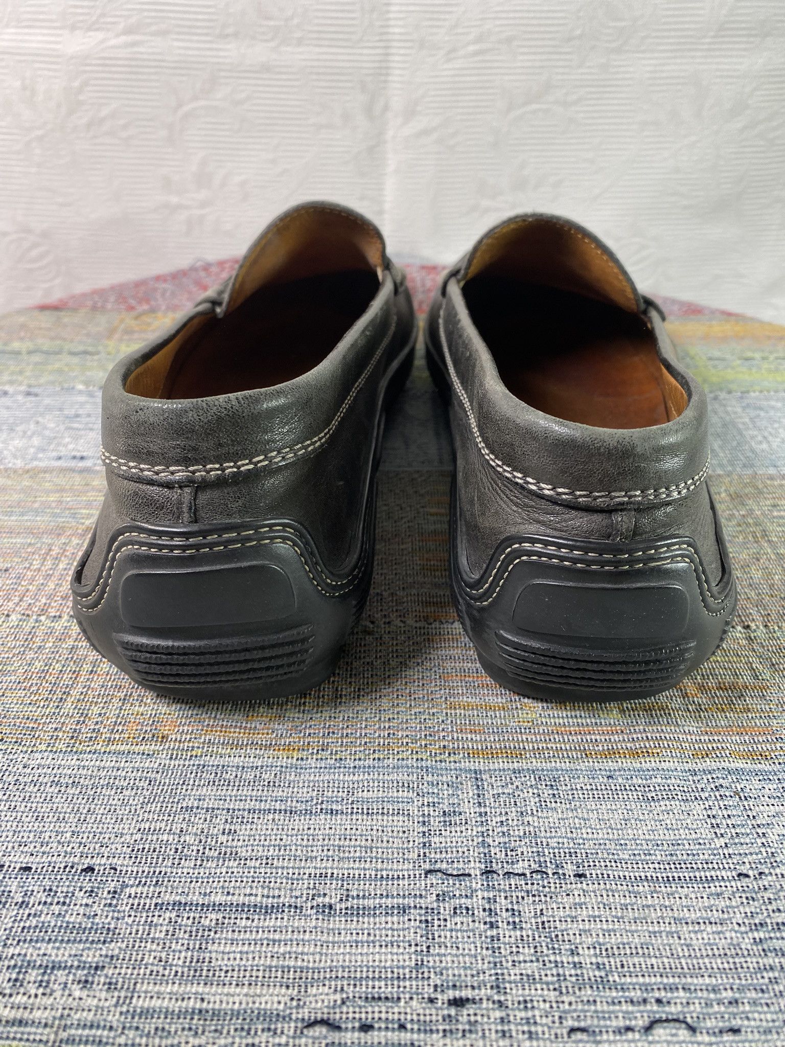 Tod's Tod's Dark Grey Leather Penny Loafers EU 43 US 10 Size US 10 / EU 43 - 3 Thumbnail