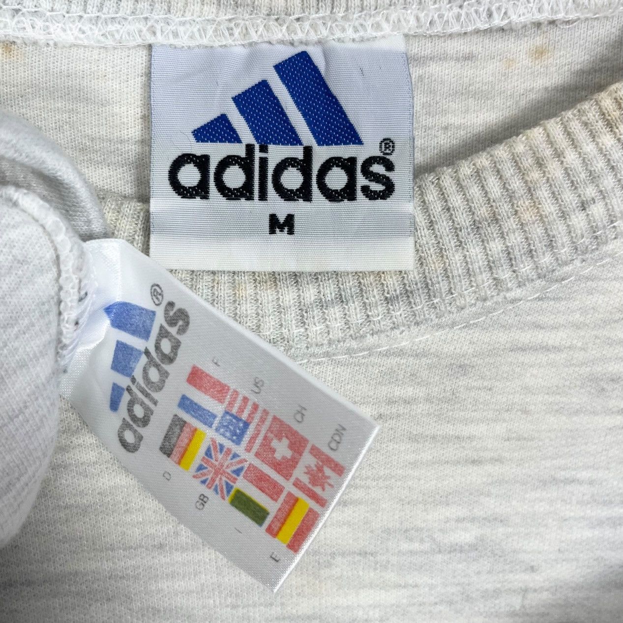 Adidas × Vintage Vintage 90s Adidas Equipment Embroidery Logo Sweatshirt Size US M / EU 48-50 / 2 - 7 Thumbnail