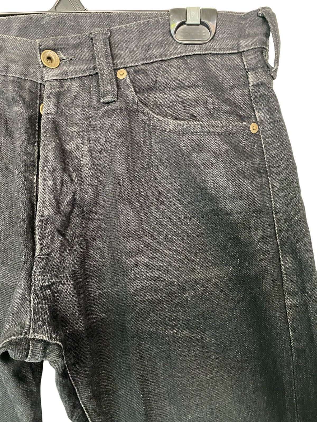 Designer The Evilact Redline Black Denim Jeans W32” Size US 32 / EU 48 - 4 Thumbnail