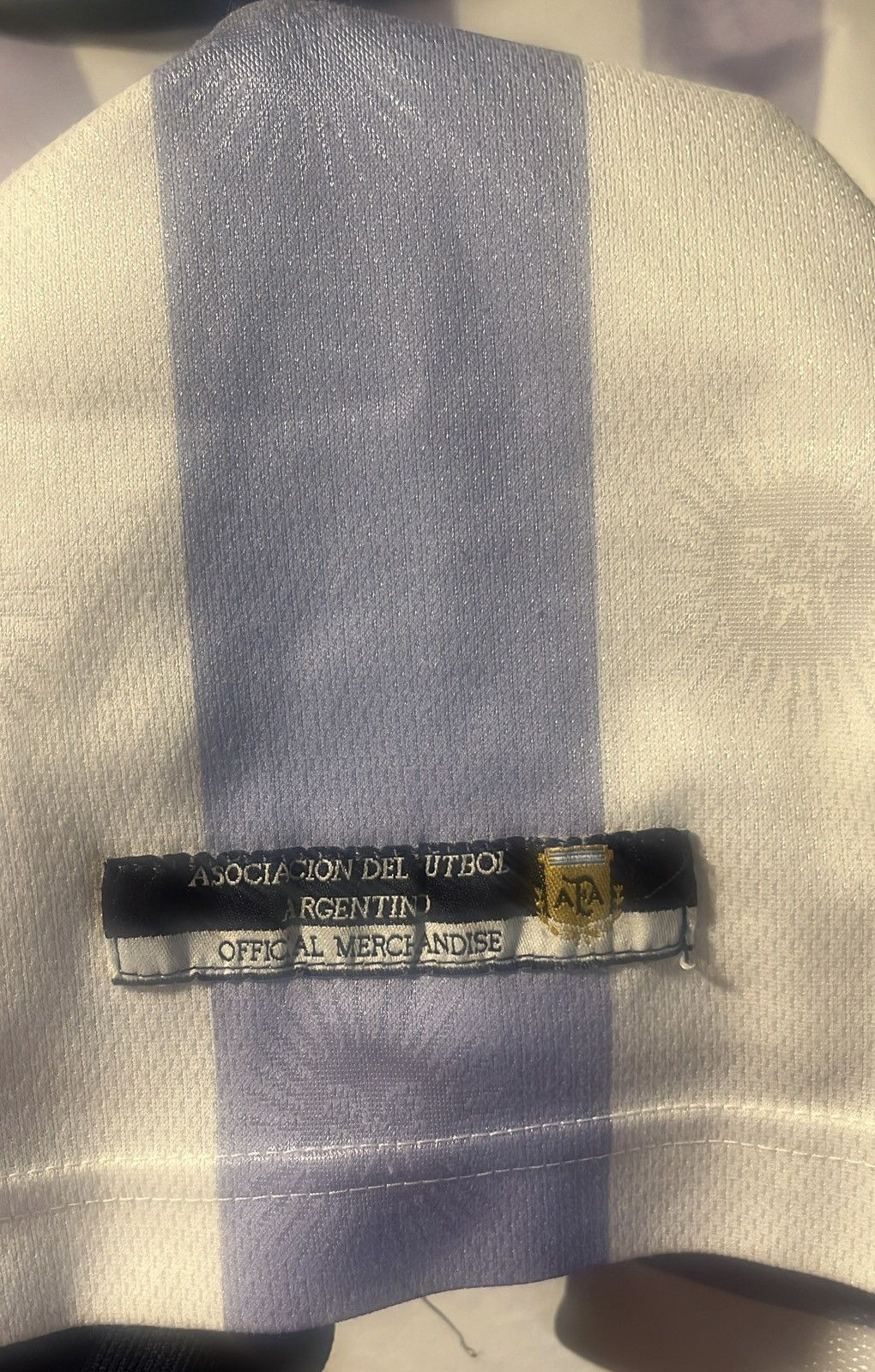 Reebok Argentina 1999 Home Riquelme #22 Reebok XL Original Vintage Size US XL / EU 56 / 4 - 9 Thumbnail