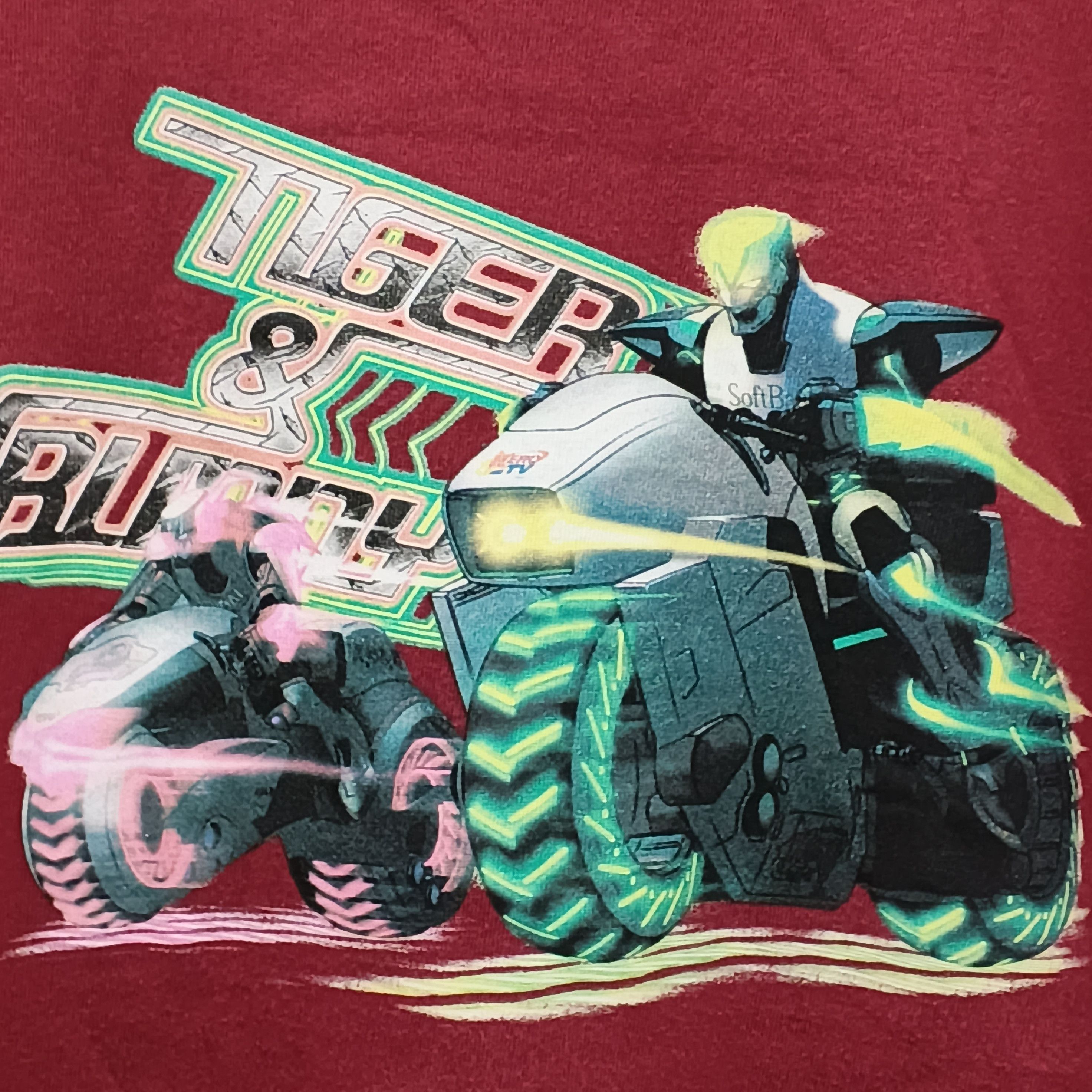 Anime Vintage 90's Bandai Tiger And Bunny Japanese Cartoon Size US S / EU 44-46 / 1 - 3 Thumbnail