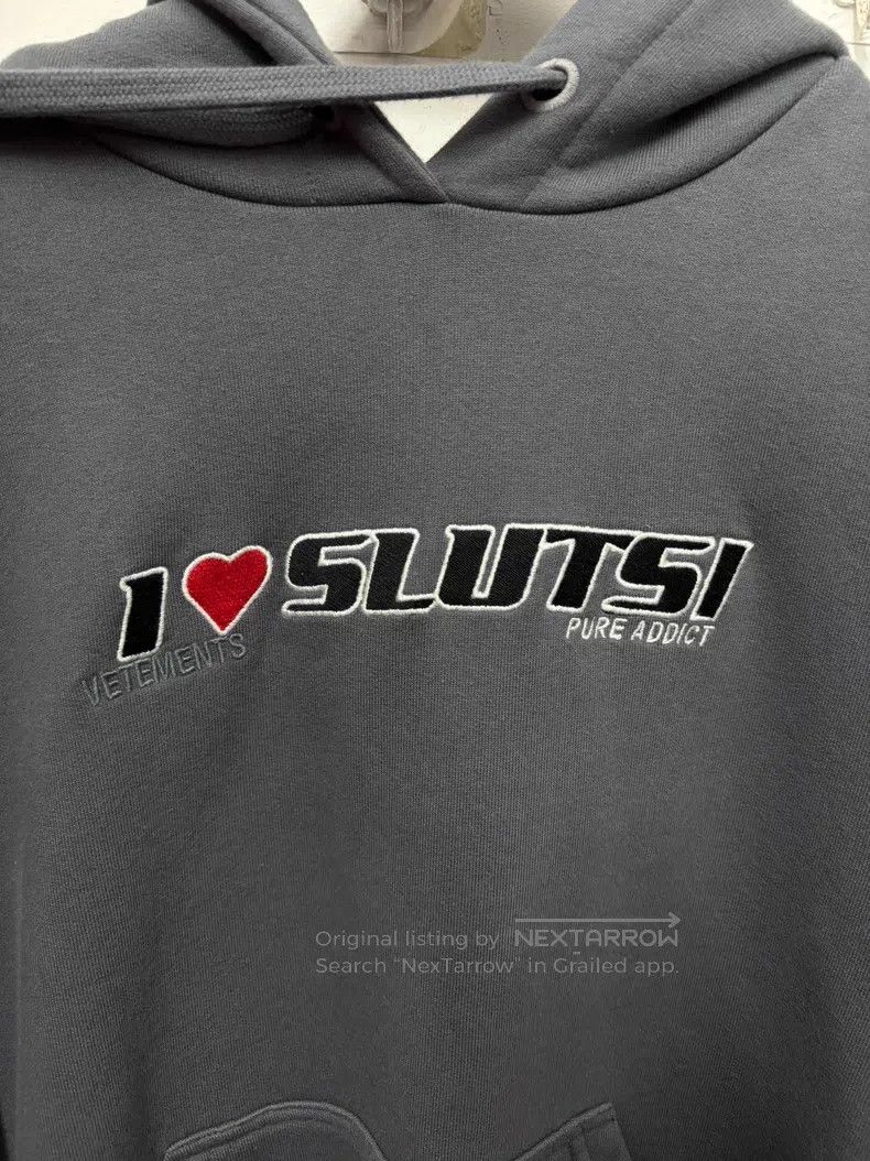 Vetements VETEMENTS Sweatshirt Grey Size US XS / EU 42 / 0 - 4 Thumbnail