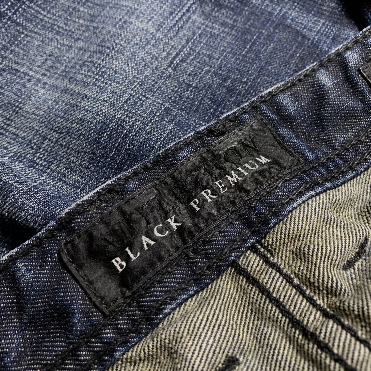 Affliction Rare Y2k Affliction Cross Studded Distressed Faded Jeans Size US 38 / EU 54 - 21 Thumbnail