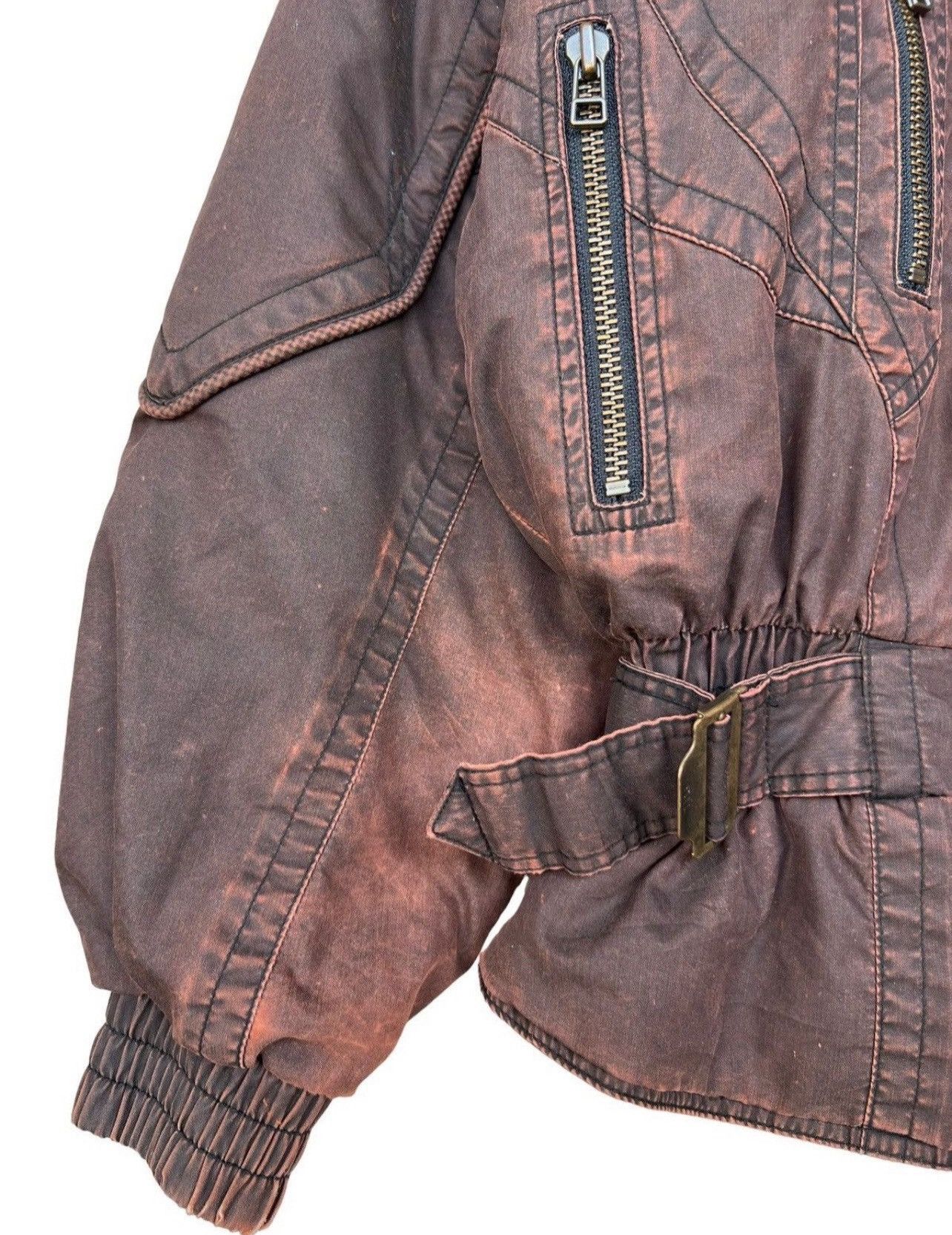 Fila Vintage Sun Faded Fila MA-1 Distressed ParaBomber Jacket Size US M / EU 48-50 / 2 - 8 Thumbnail