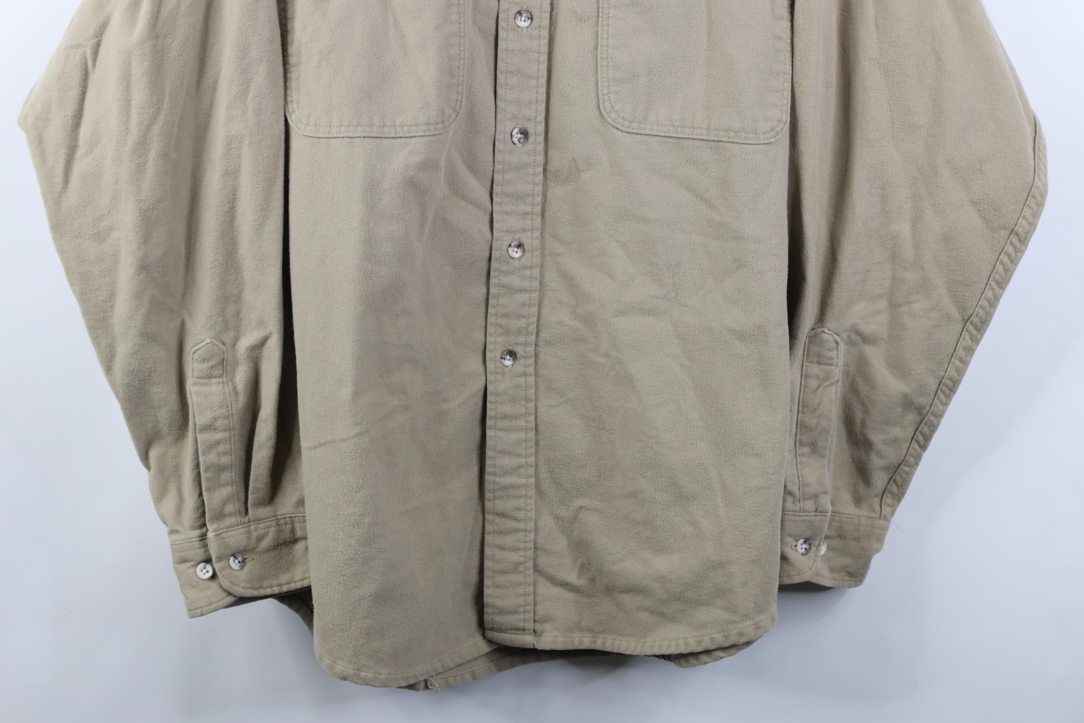 Vintage Vintage 70s Streetwear Cloth Collared Button Shirt USA Size US XL / EU 56 / 4 - 3 Thumbnail