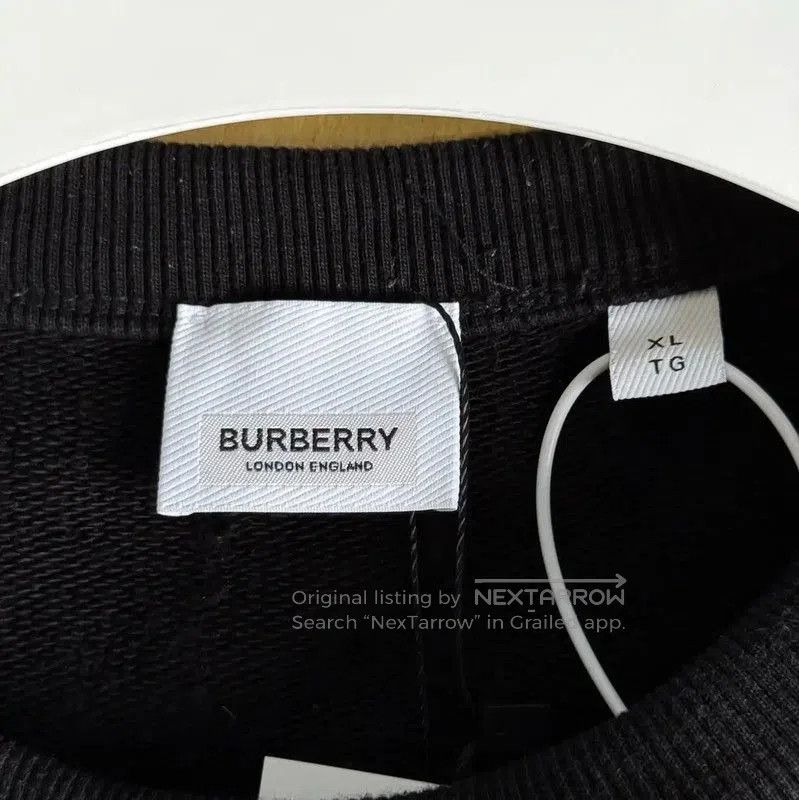Burberry Burberry Men's Black Cotton Sweatshirt XL. Size US XL / EU 56 / 4 - 3 Thumbnail