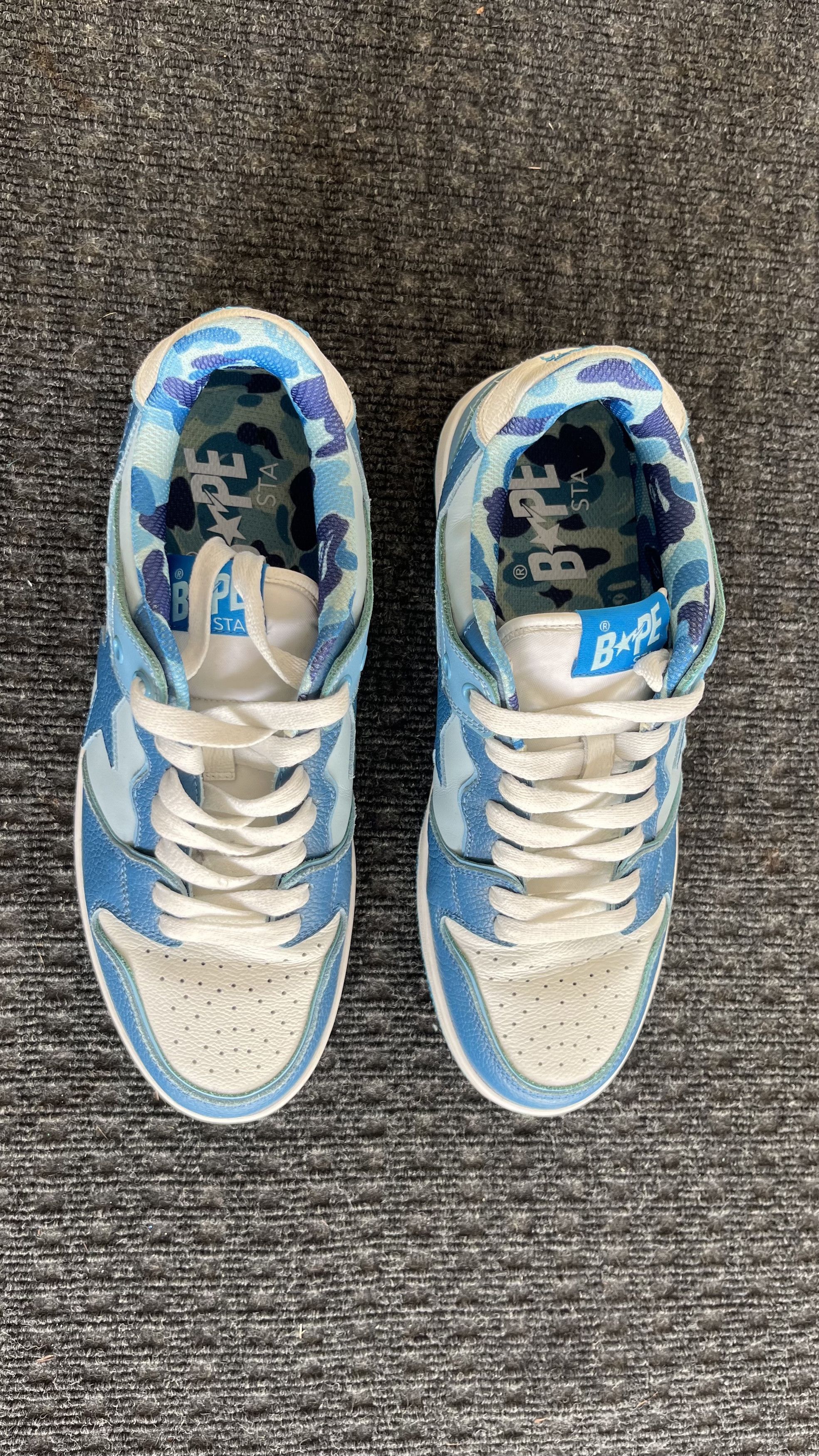 Bape BAPE Sk8 Sta #2 ABC - CAMO BLUE Size US 10 / EU 43 - 2 Thumbnail