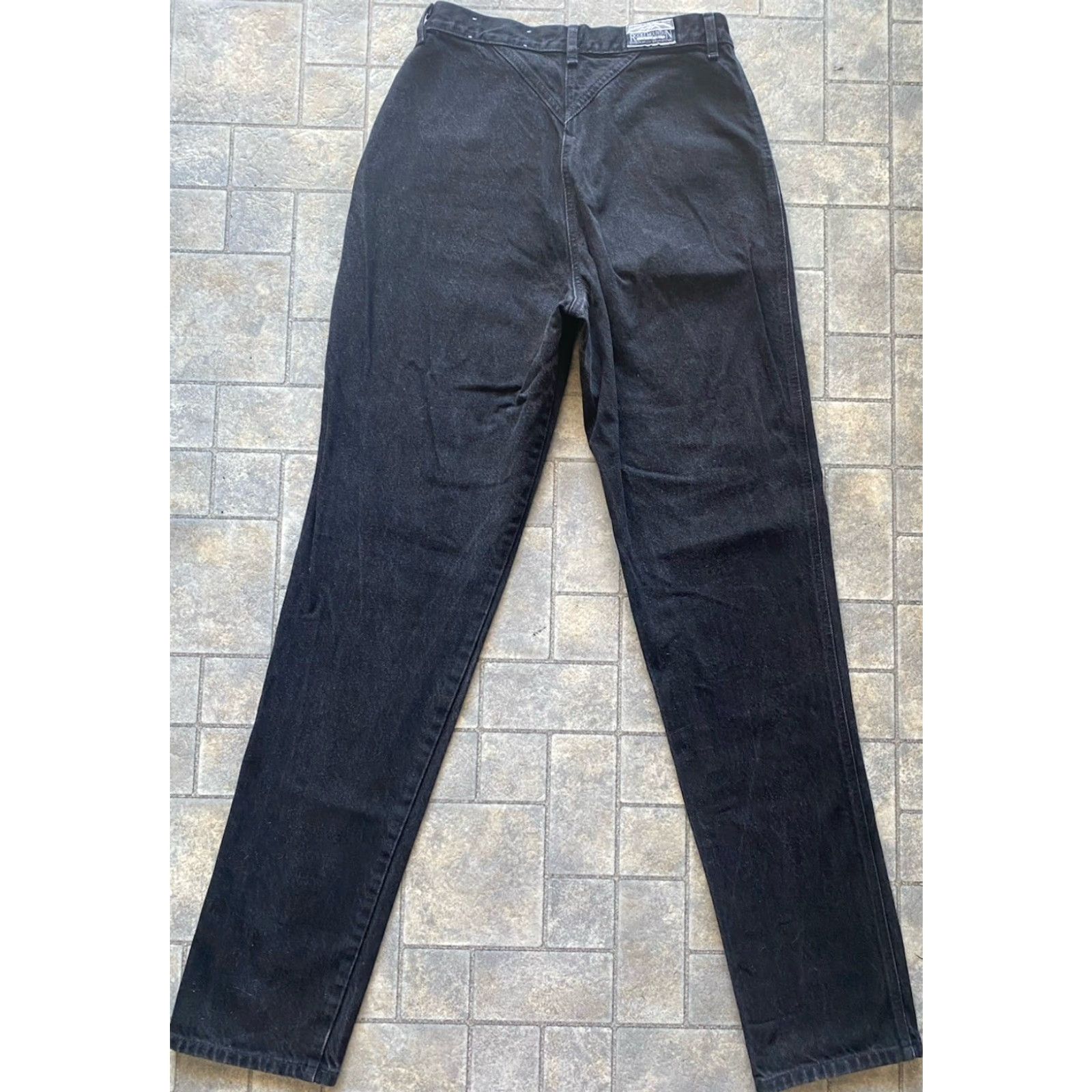 Vintage VINTAGE Rockies Jeans Women Black 11/12 Inseam 36 USA Made Pants United States Women 36 in Jeans Style: Pants Size 11/12 Black Size 32" / US 10 / IT 46 - 5 Thumbnail
