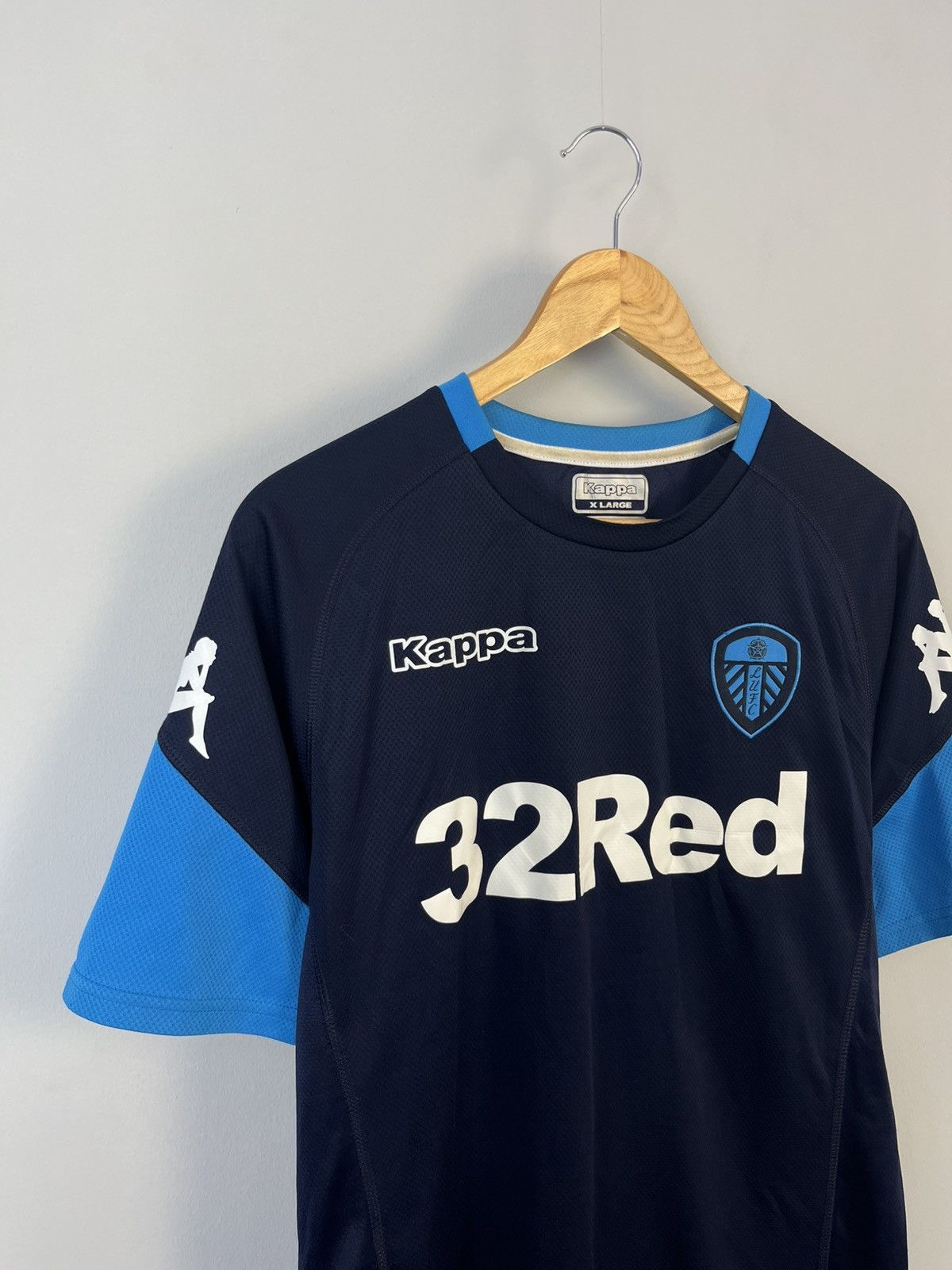 Other Leeds United Kappa Y2K Football Club Jersey Size US XL / EU 56 / 4 - 2 Thumbnail