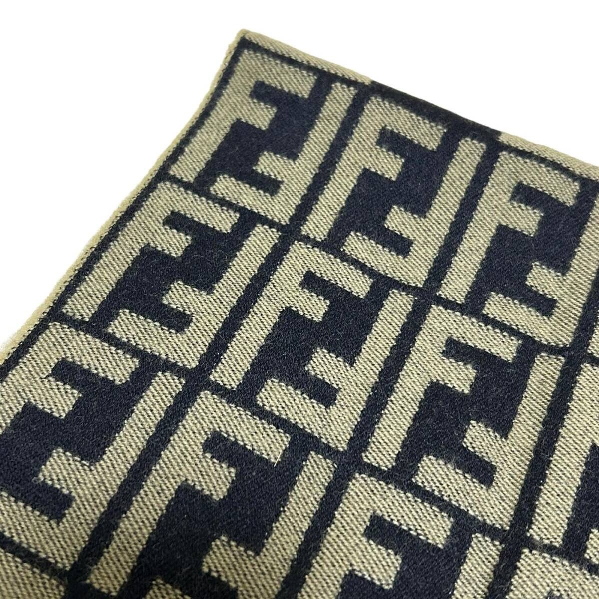 Fendi Vintage Fendi Scarf Muffler Wool Cashmere Size ONE SIZE - 6 Thumbnail