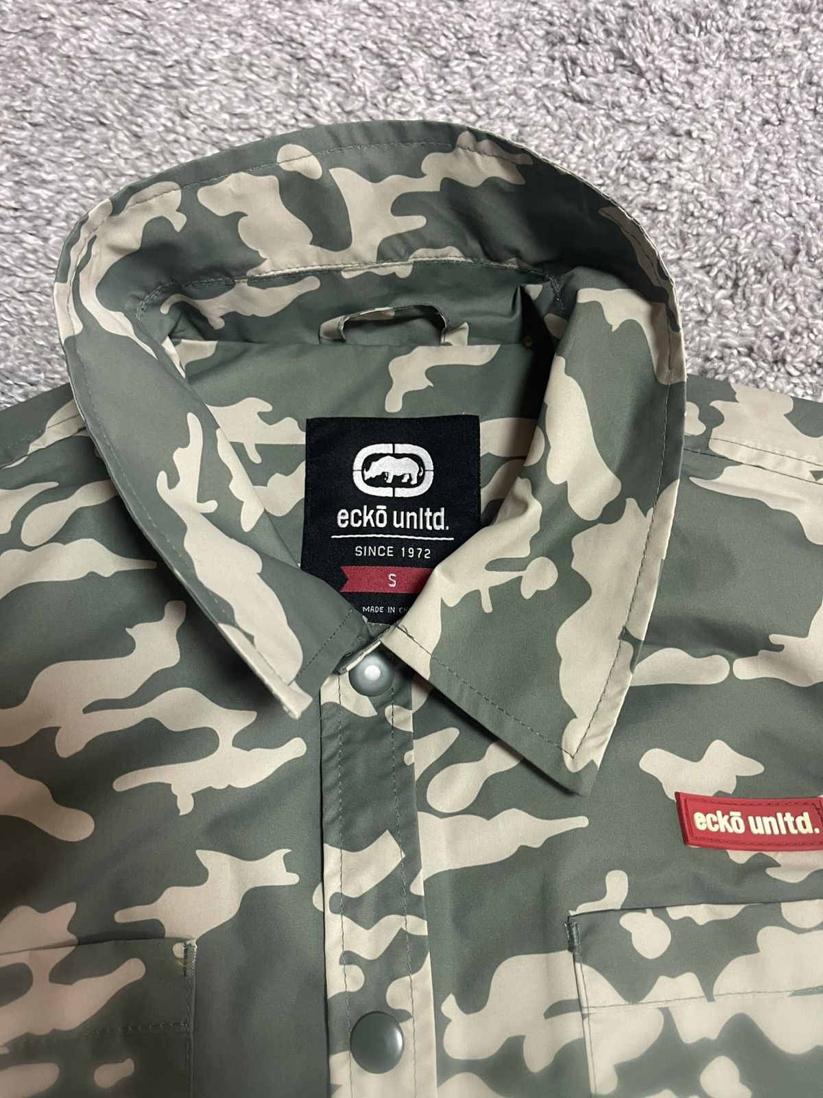 Ecko Unltd. ECKO UNLTD. CAMO JACKET SIZE S-M Size US S / EU 44-46 / 1 - 11 Thumbnail