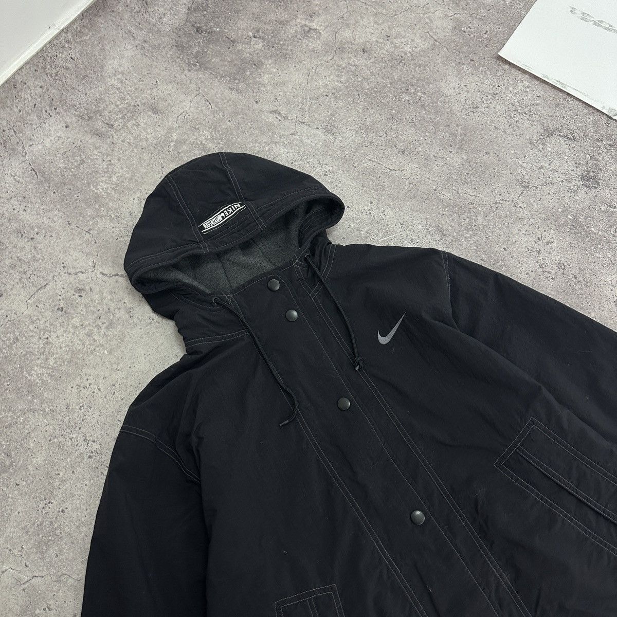 Nike Vintage 90s Nike Embroidered logo swoosh jacket y2k og hype Size US M / EU 48-50 / 2 - 4 Thumbnail