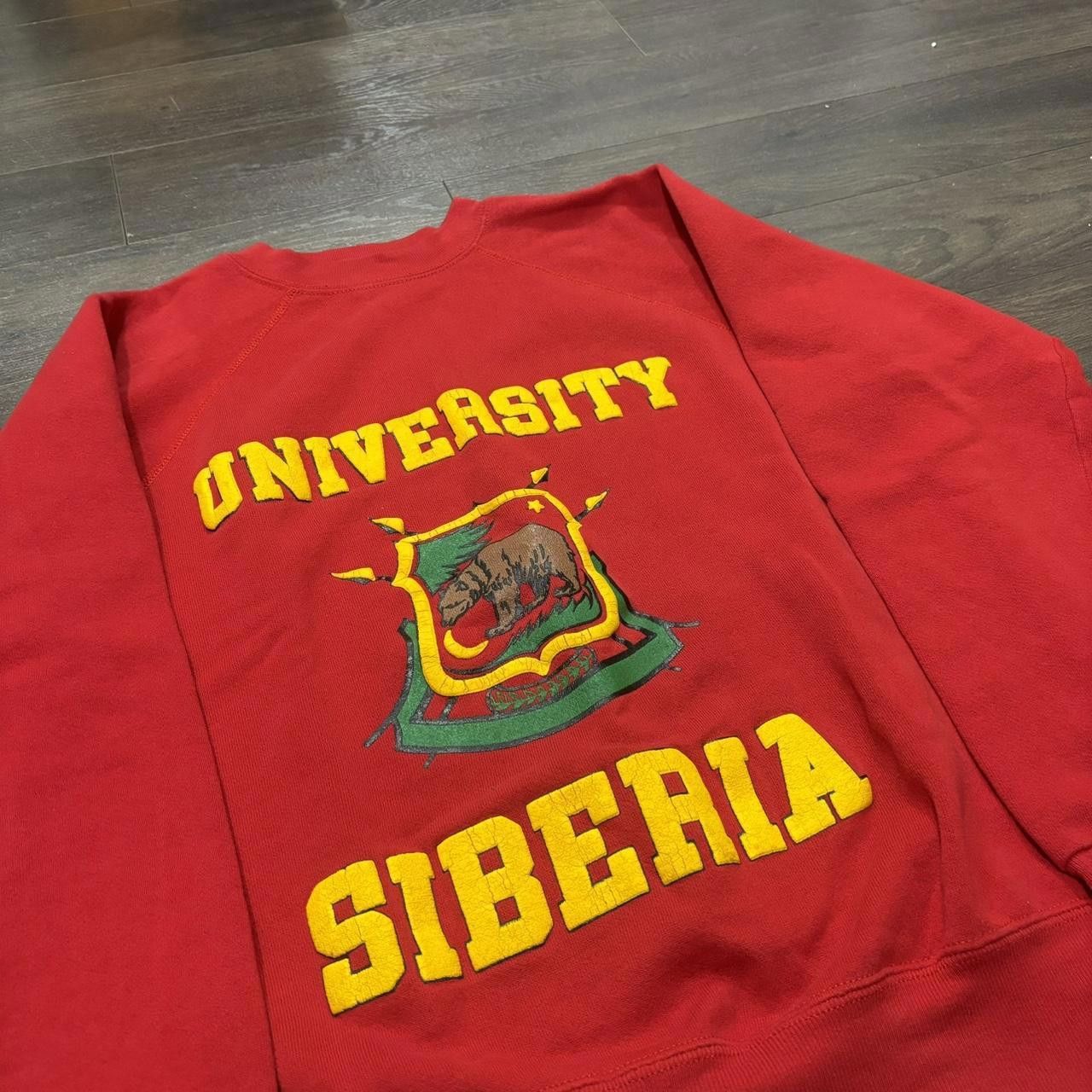 Designer vintage university of Serbia crewneck sweatshirt M 90s Size US M / EU 48-50 / 2 - 1 Thumbnail