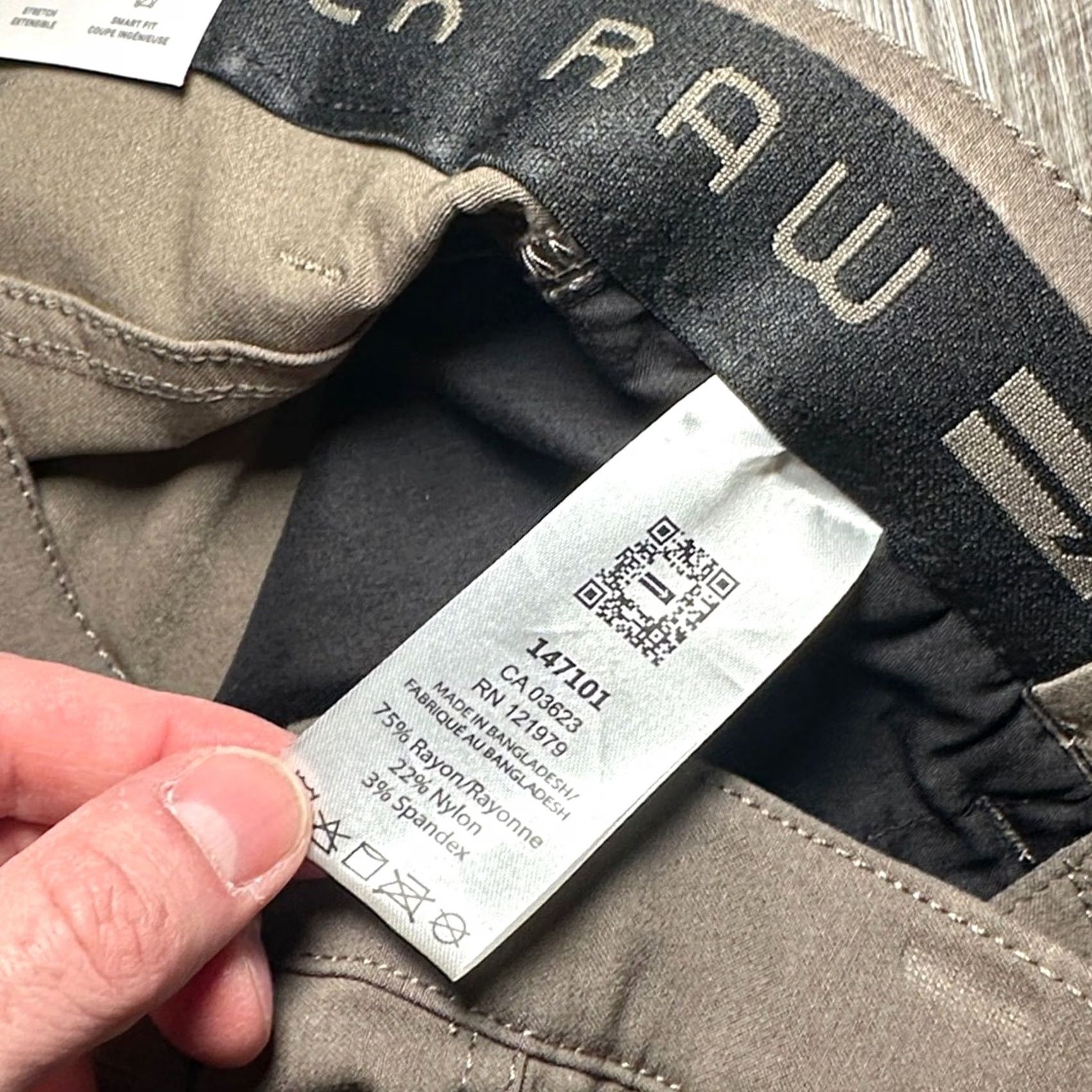 Vintage Projek Raw Bungee Flex Classic Fit Taupe Cargo Pants 30 Size US 30 / EU 46 - 8 Thumbnail