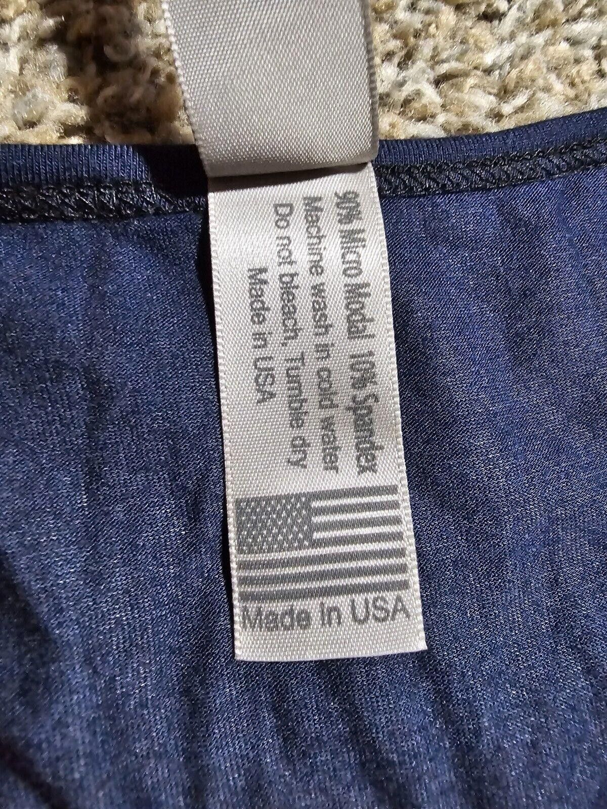 Designer Go Couture Dress S Blue Micro Modal USA MADE Leg Slit Size S / US 4 / IT 40 - 8 Thumbnail