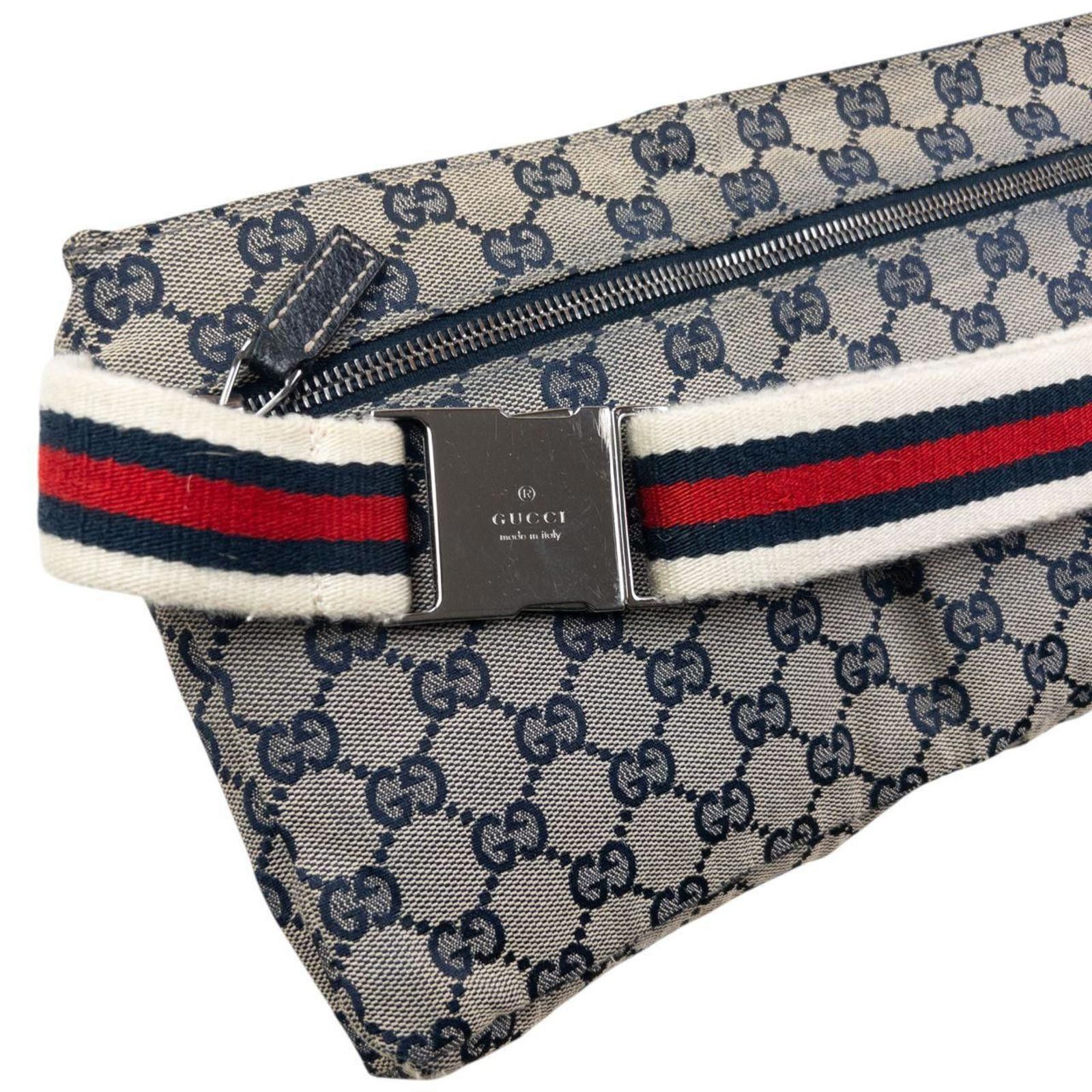Gucci Vintage 2000s Gucci Monogram Crossbody Bag Size ONE SIZE - 5 Thumbnail
