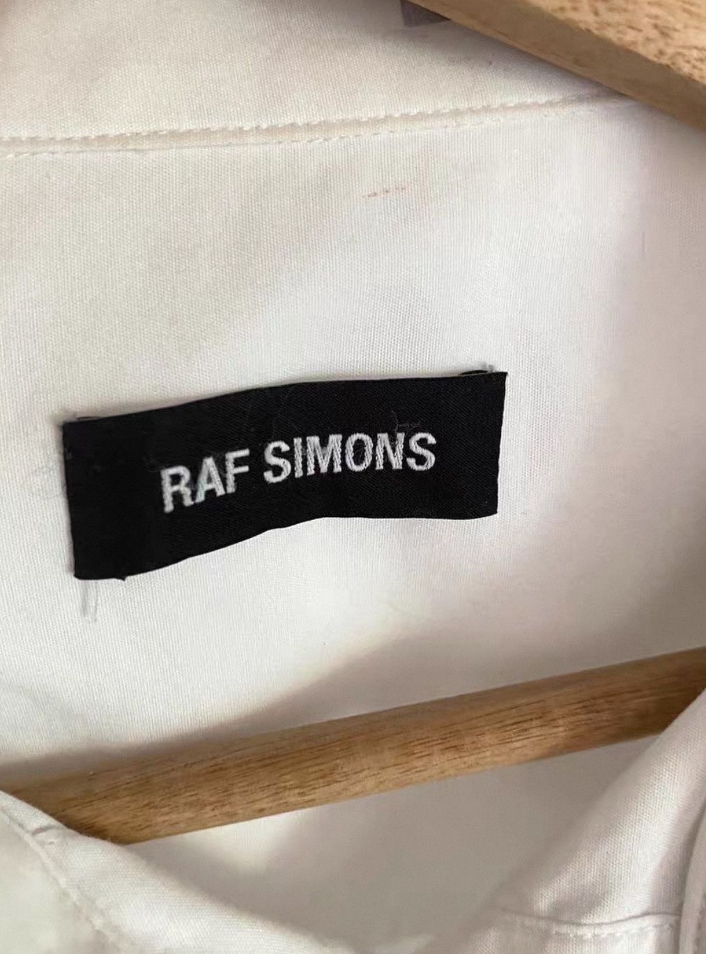Raf Simons Raf Simons ss19 white shirt-2505 Size US M / EU 48-50 / 2 - 7 Thumbnail