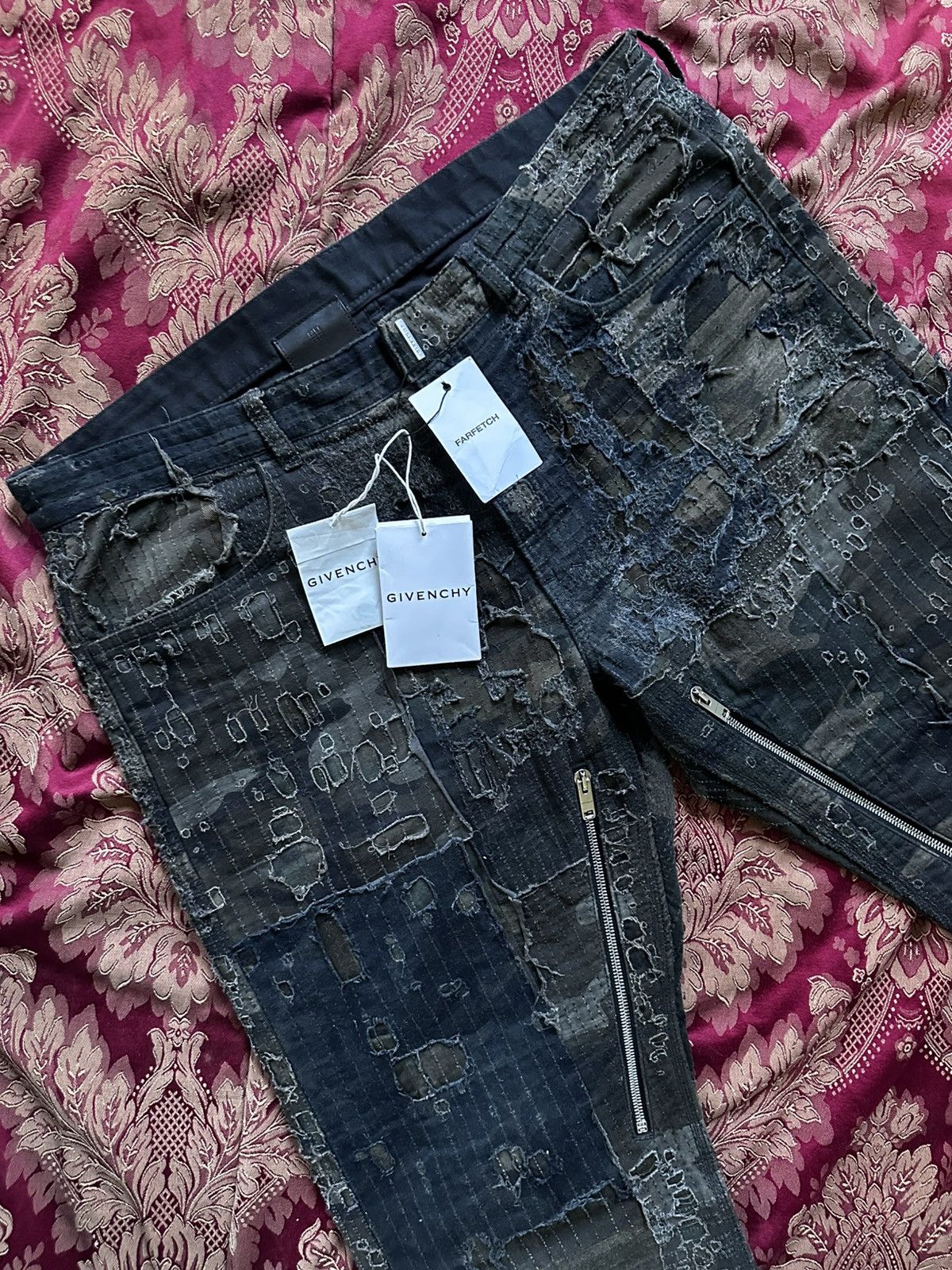 Givenchy Givenchy Boro Camo denim sz38 RARE Size US 38 / EU 54 - 2 Thumbnail
