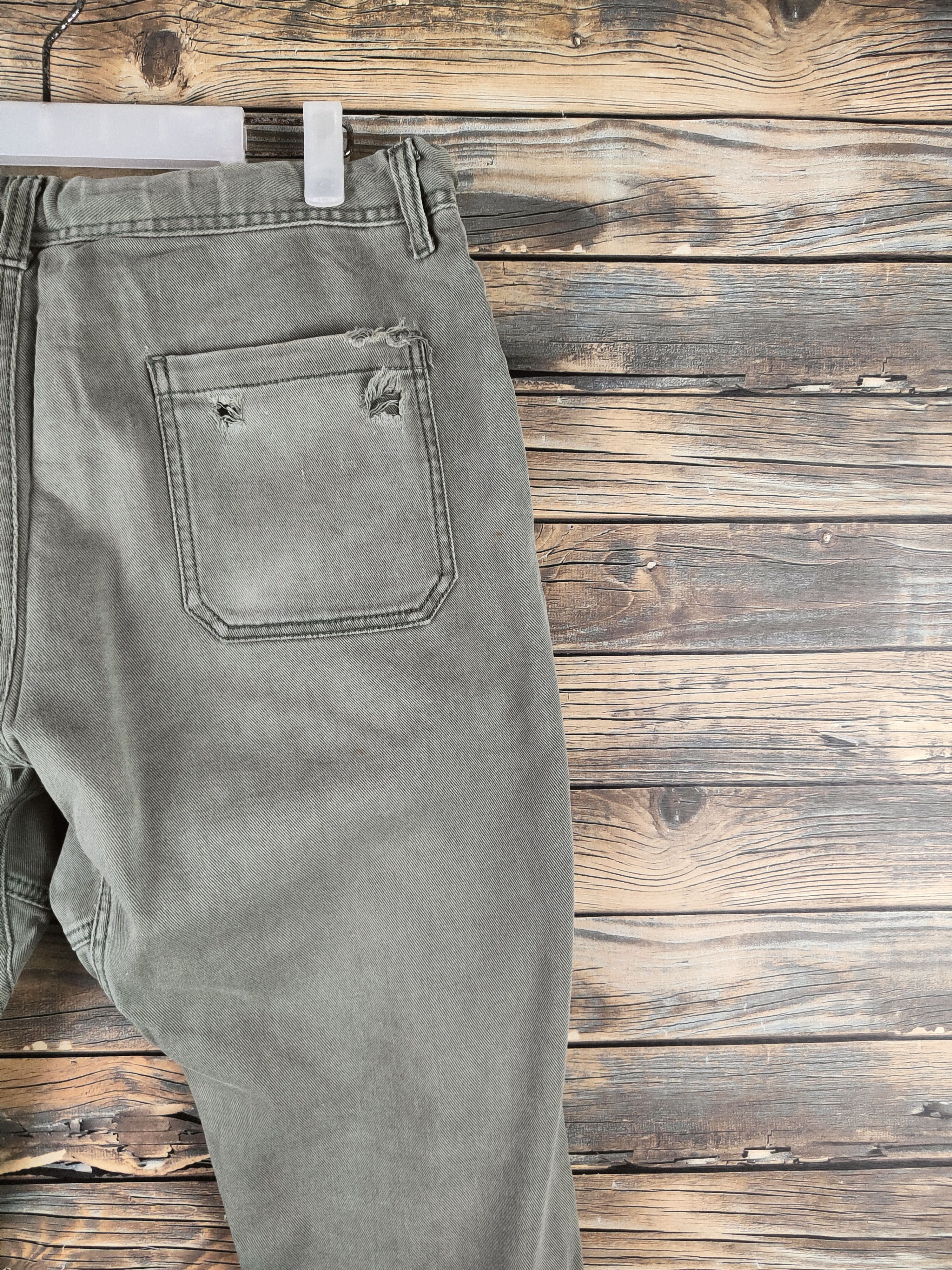 Japanese Brand DL Kriff Mayer Army Green Multipocket Casual Pants #46-214 Size US 32 / EU 48 - 10 Thumbnail
