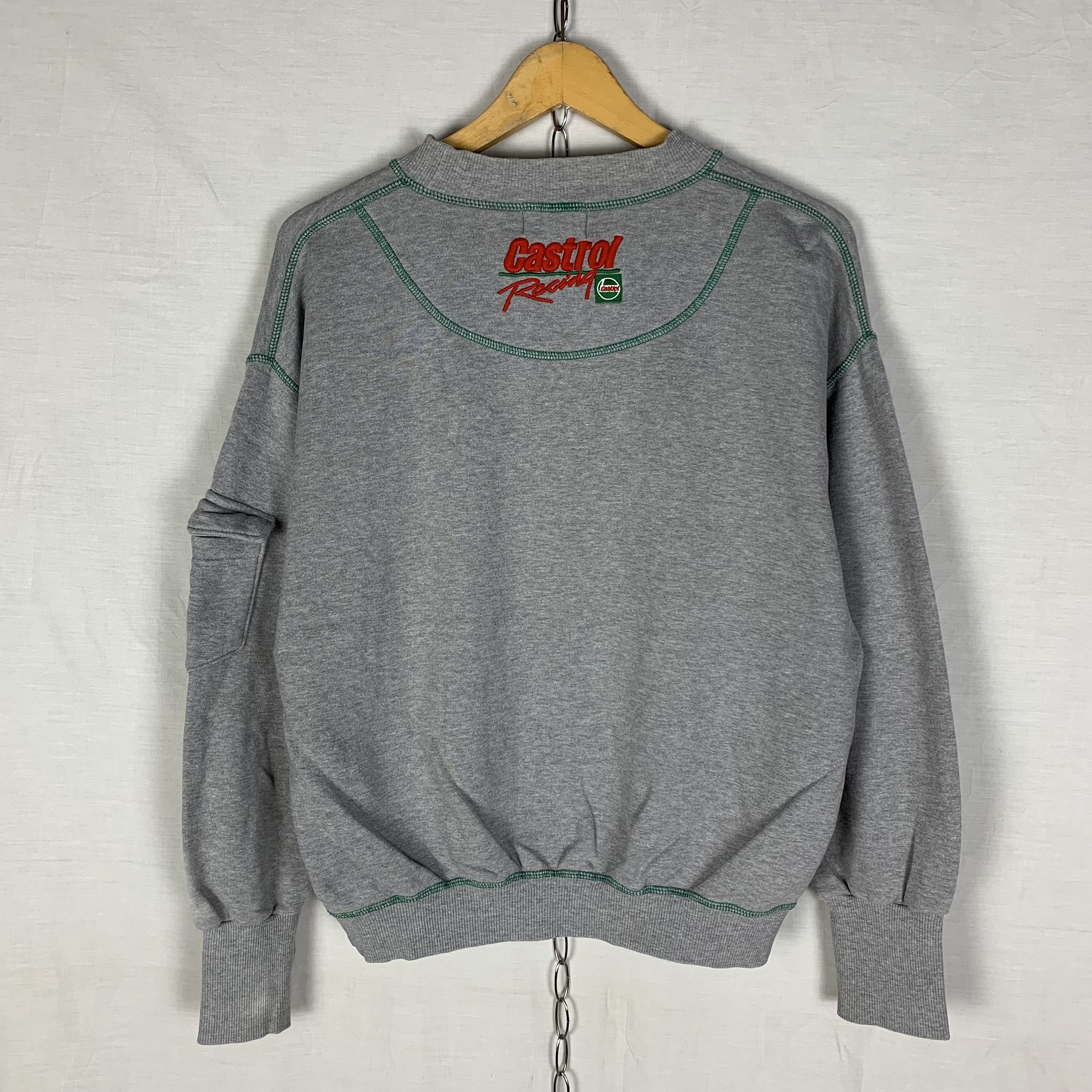 Vintage Vintage Castrol Racing Sweatshirt Crewneck Size US M / EU 48-50 / 2 - 5 Thumbnail
