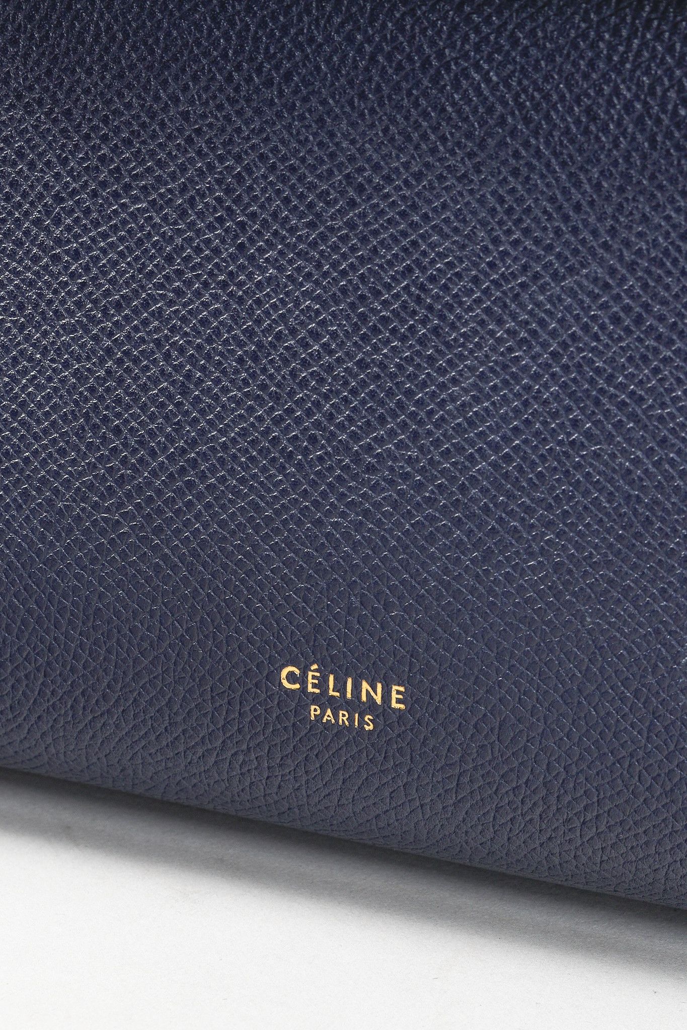 Celine Celine Mini Belt Navy Grained Calfskin Bag Size ONE SIZE - 11 Thumbnail