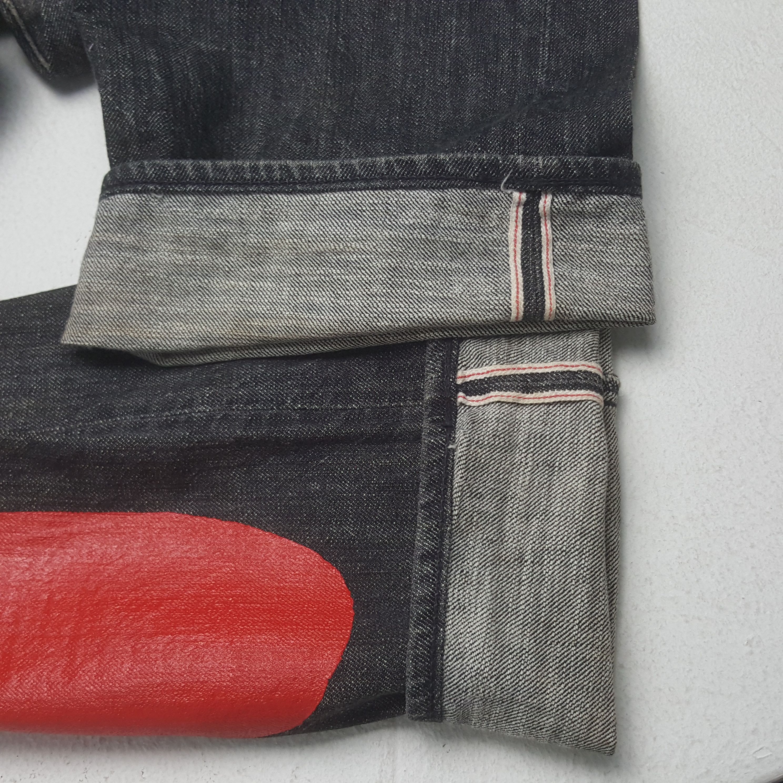 Evisu × Japanese Brand × Vintage Vintage Evisu Japanese Brand Daicock Custom Art Denim Jeans Size US 29 - 14 Thumbnail