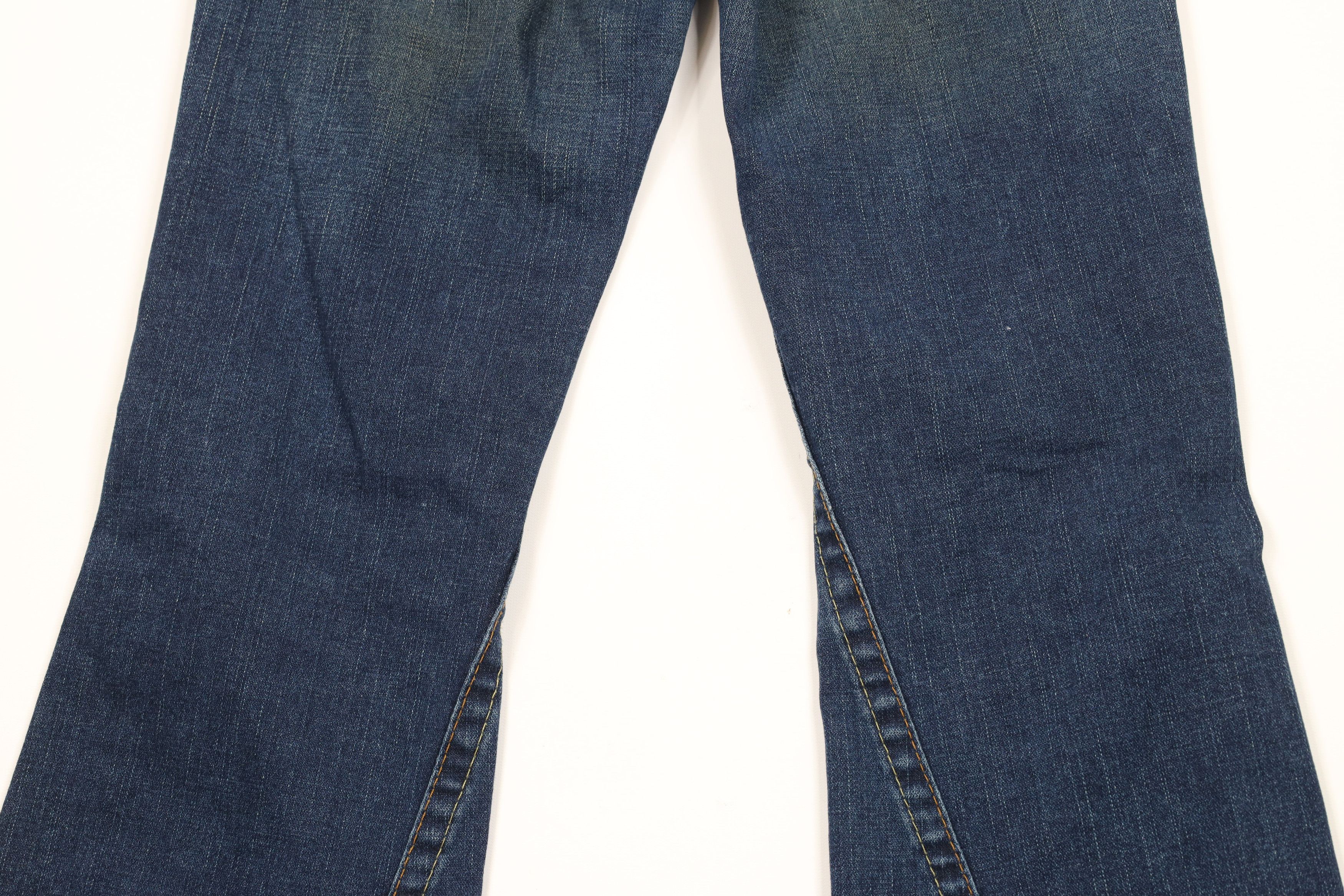 True Religion × Vintage Vintage True Religion Joey Flared Wide Leg Jeans Blue USA Size 31" - 12 Thumbnail