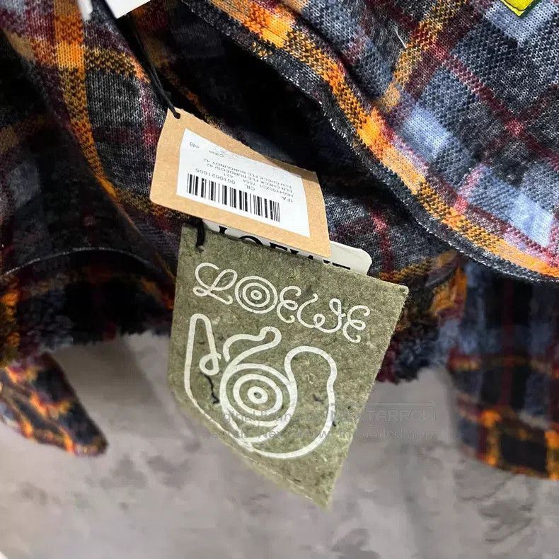 Loewe Loewe Fleece pocket tartan jacket Size M / US 6-8 / IT 42-44 - 6 Thumbnail