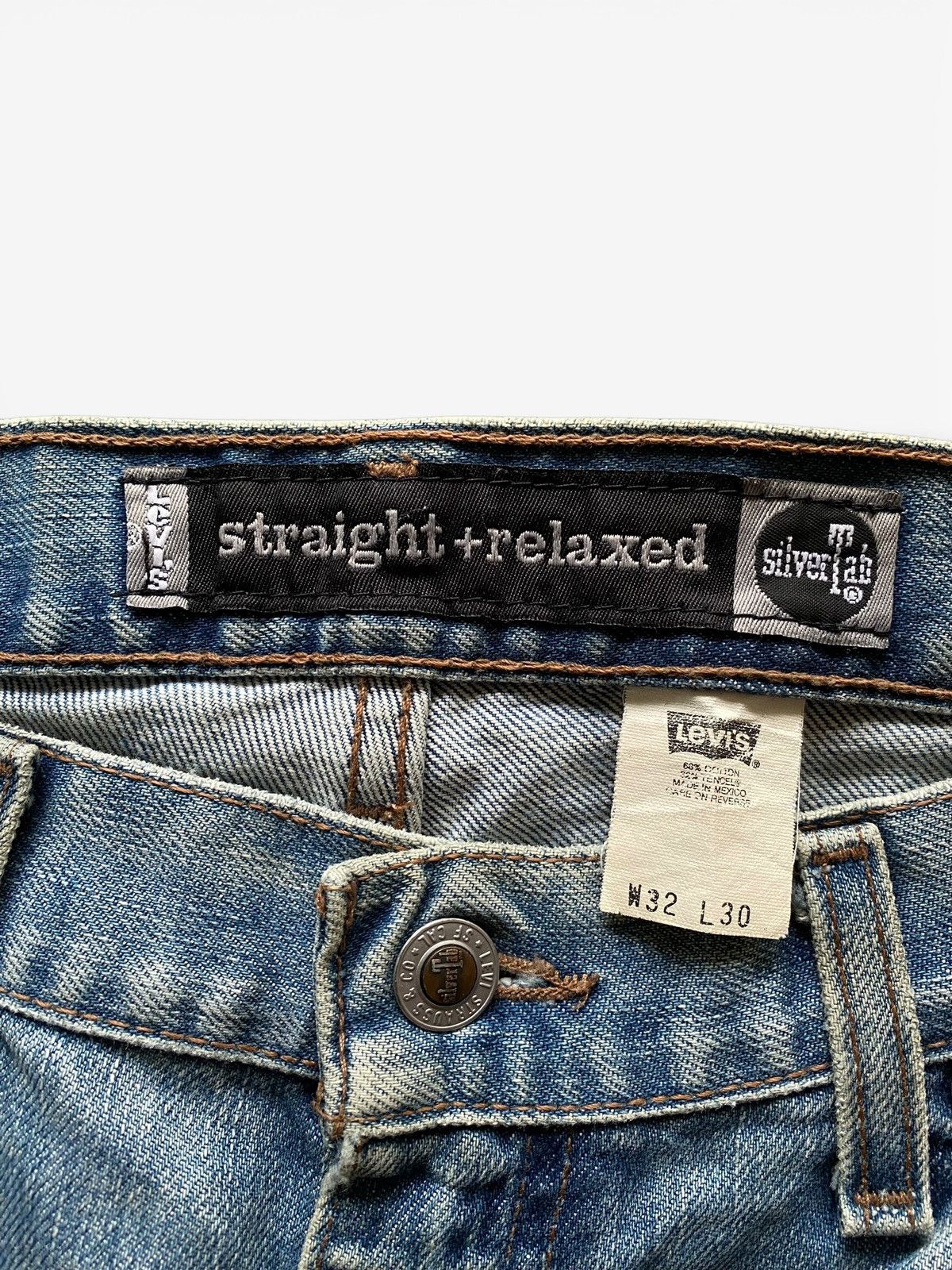 Levi's Vintage 1990’s Baggy Levis Silvertab Straight Relaxed Jeans Size US 32 / EU 48 - 4 Thumbnail