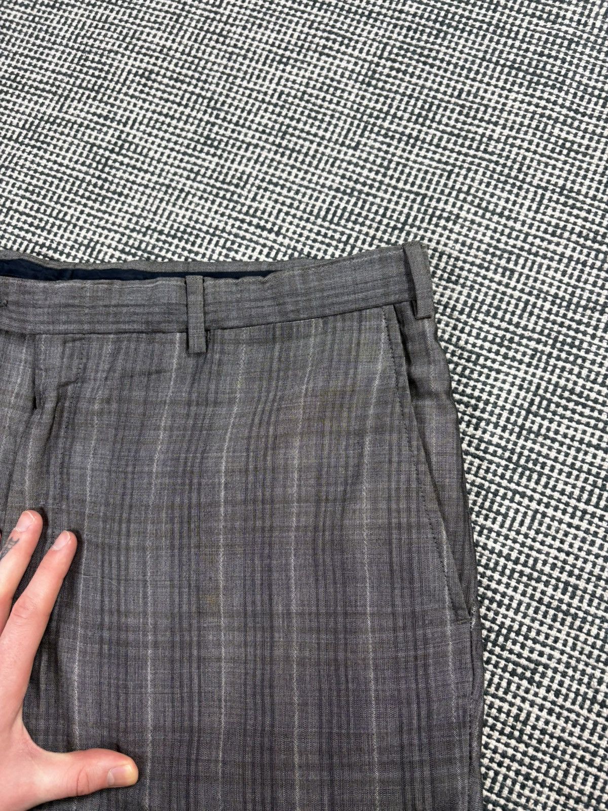 Pal Zileri Pal Zileri lab wool checkered suit set blazer jacket pants Size 44R - 16 Thumbnail