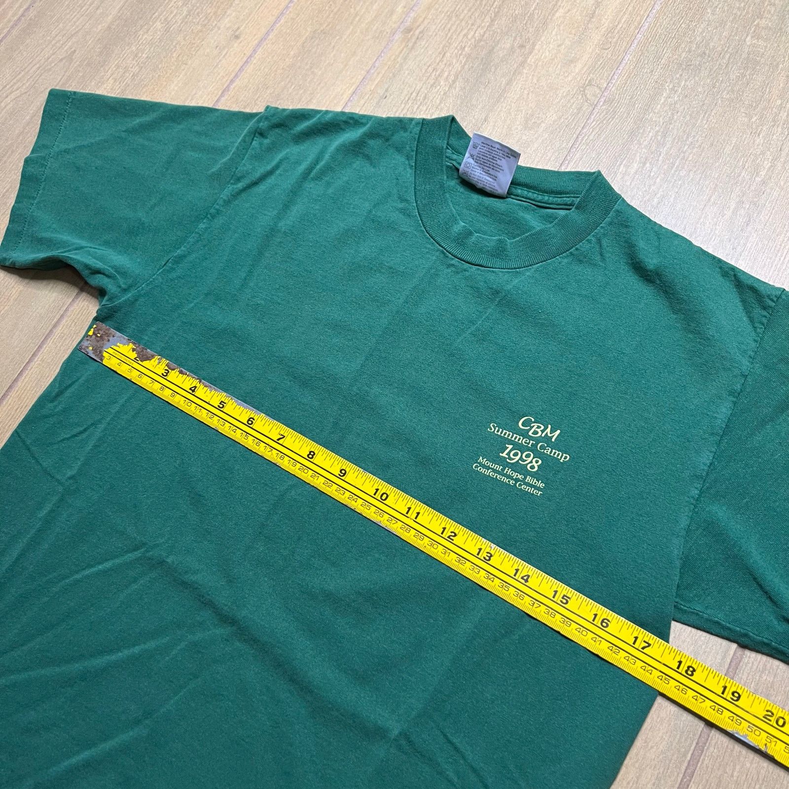 Vintage Vintage 1998 CBM Summer Camp Christian T-Shirt Oneita USA M Size US M / EU 48-50 / 2 - 6 Thumbnail