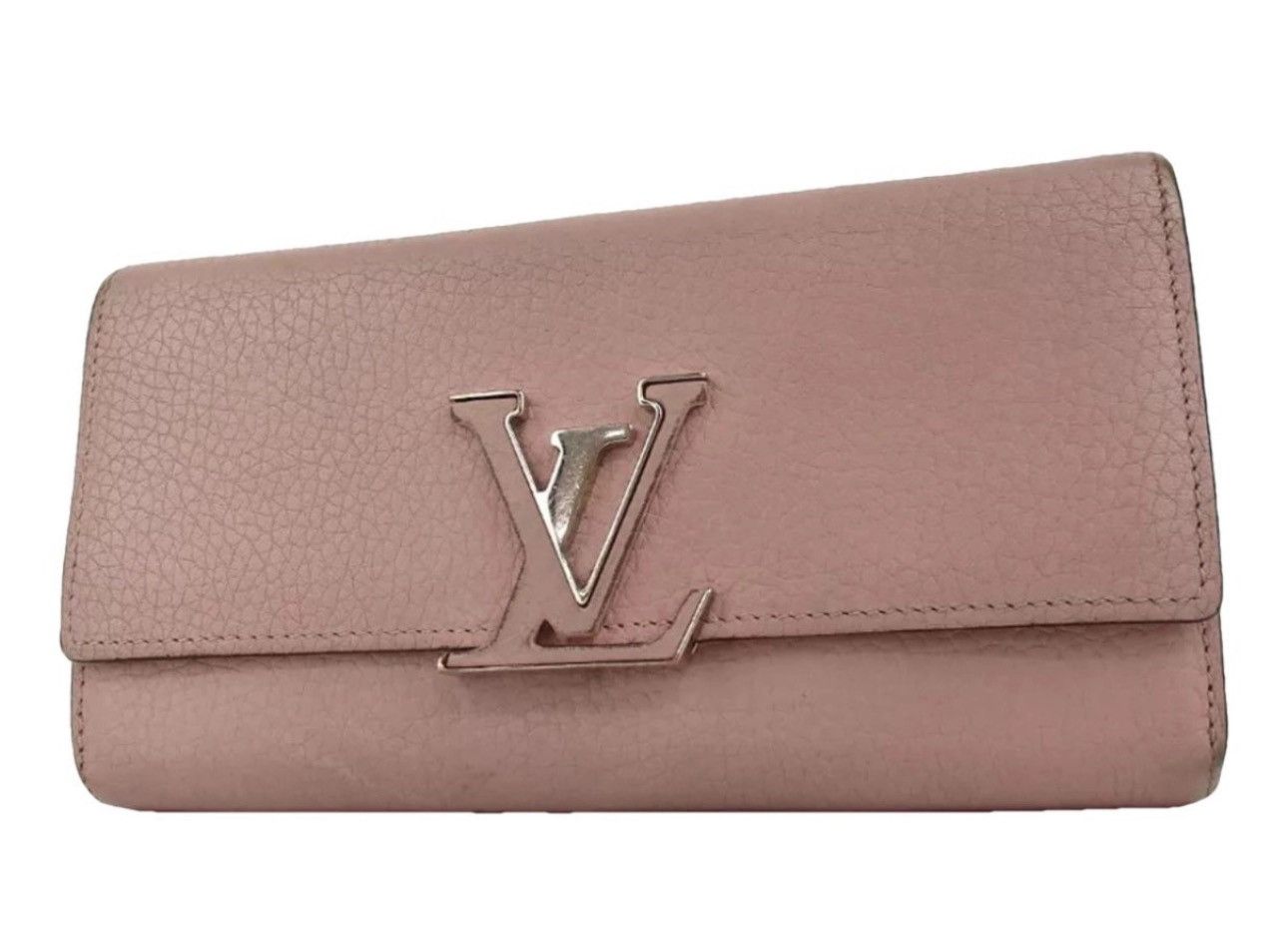 Louis Vuitton Authentic LOUIS VUITTON M61250 Portefeiulle Capsine Leather Size ONE SIZE - 1 Thumbnail